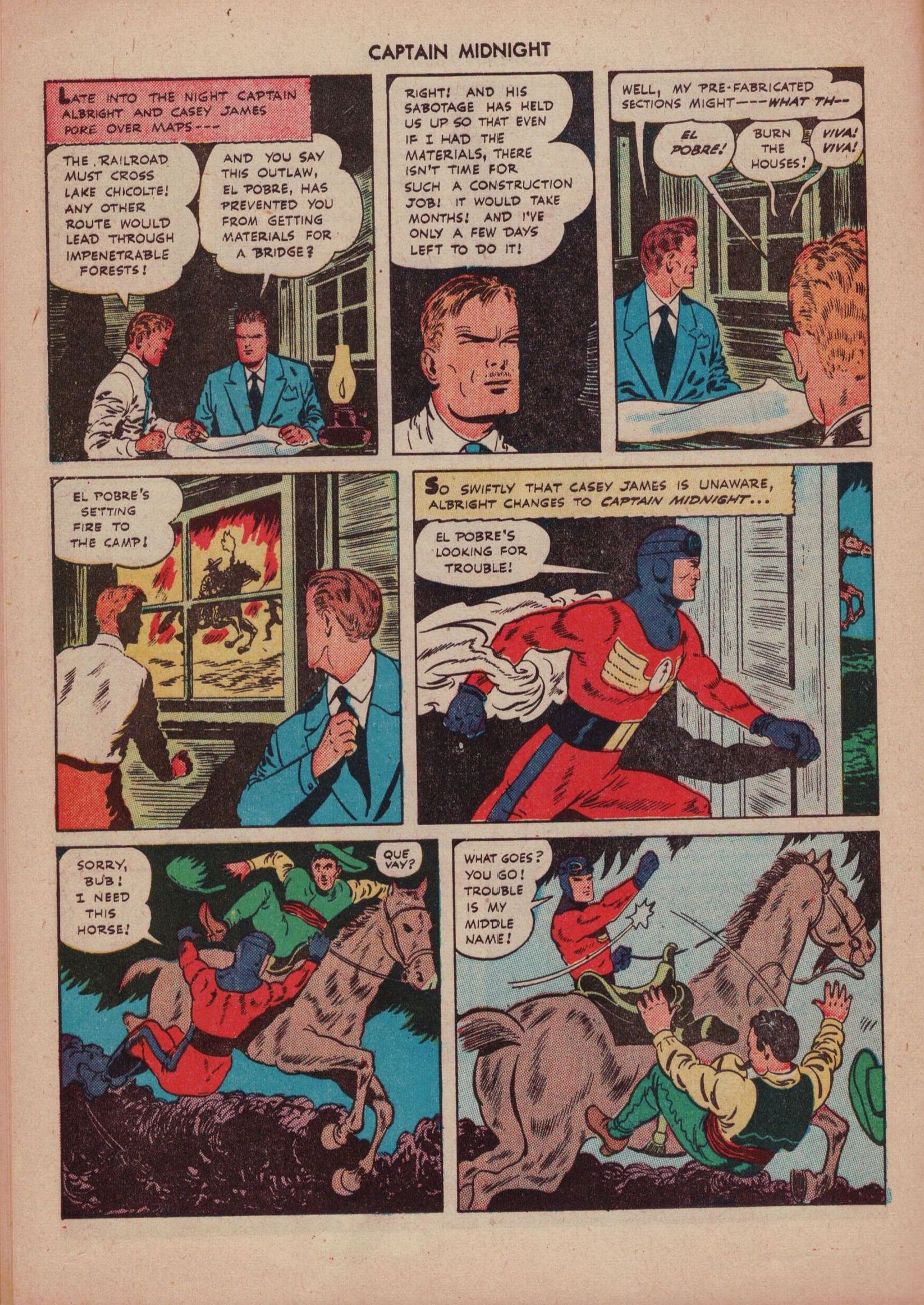 Read online Captain Midnight (1942) comic -  Issue #40 - 20