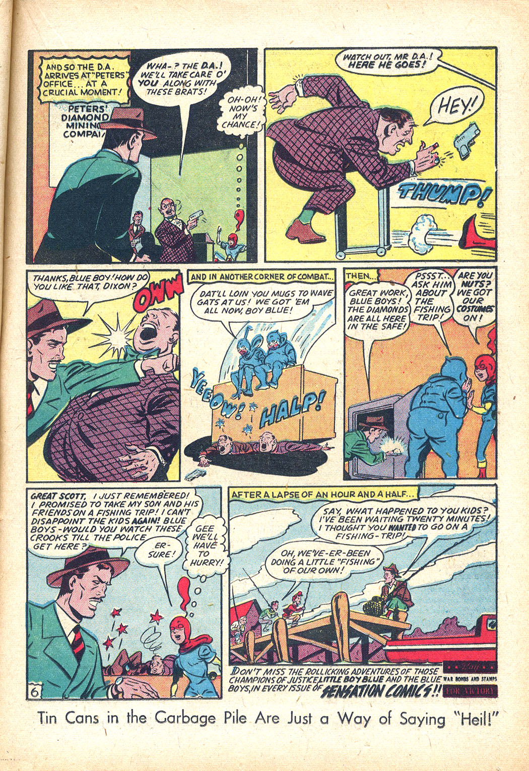 Read online Sensation (Mystery) Comics comic -  Issue #34 - 29