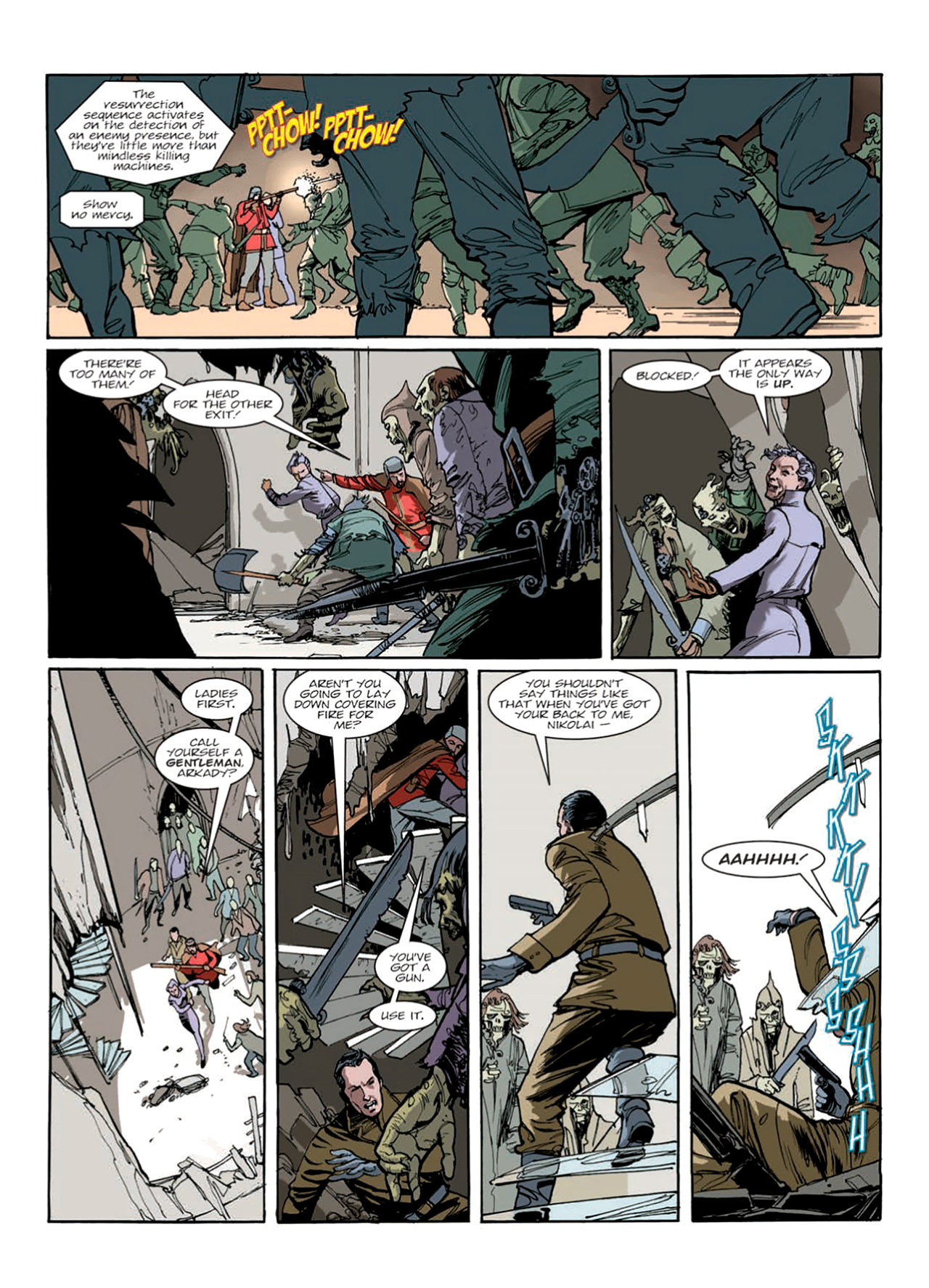 Read online Nikolai Dante comic -  Issue # TPB 9 - 152