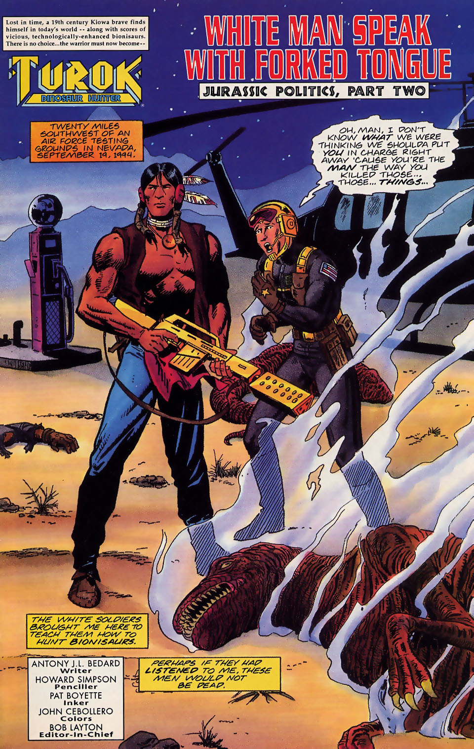Read online Turok, Dinosaur Hunter (1993) comic -  Issue #18 - 2