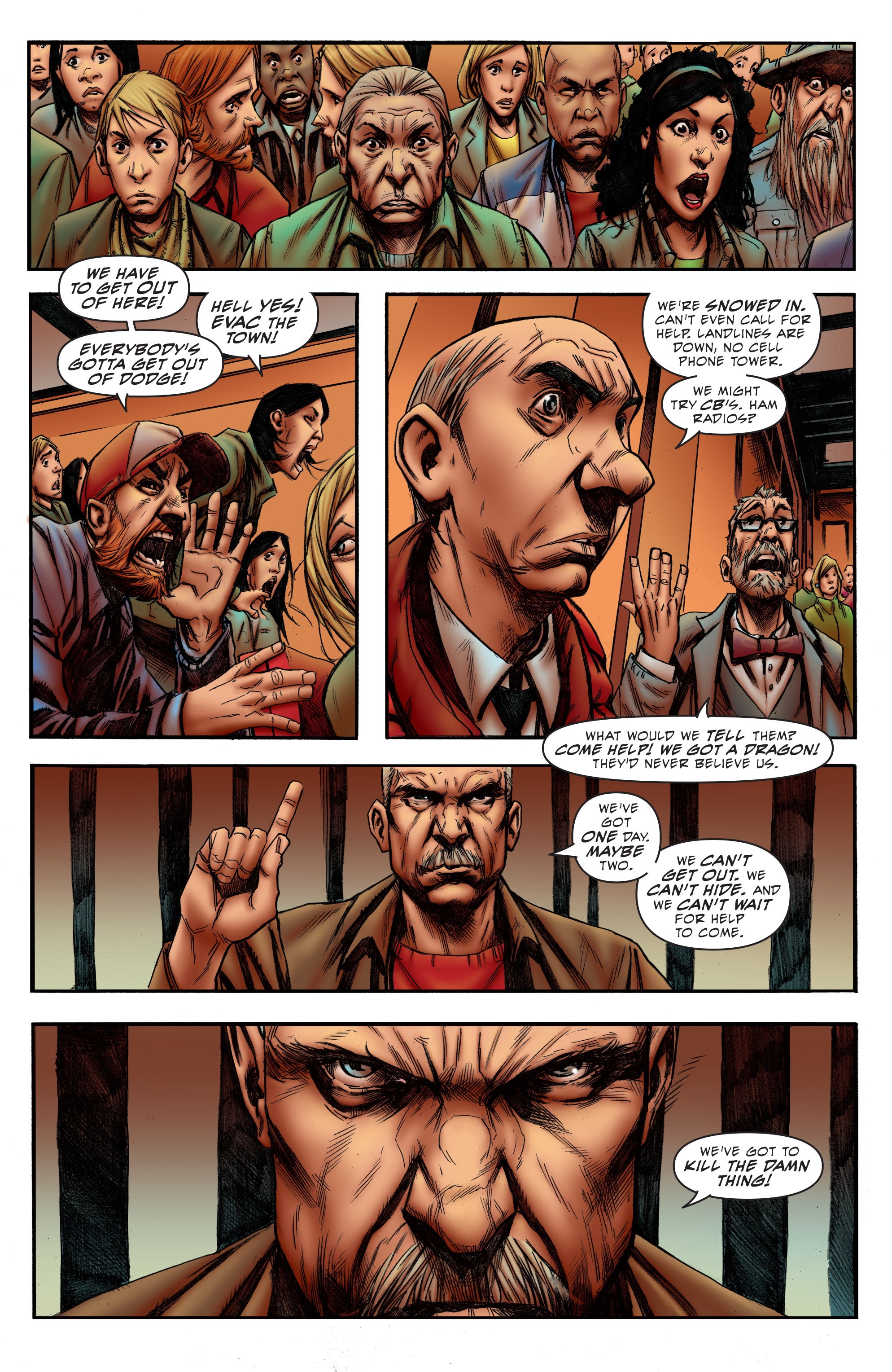 Read online A Town Called Dragon comic -  Issue #4 - 11