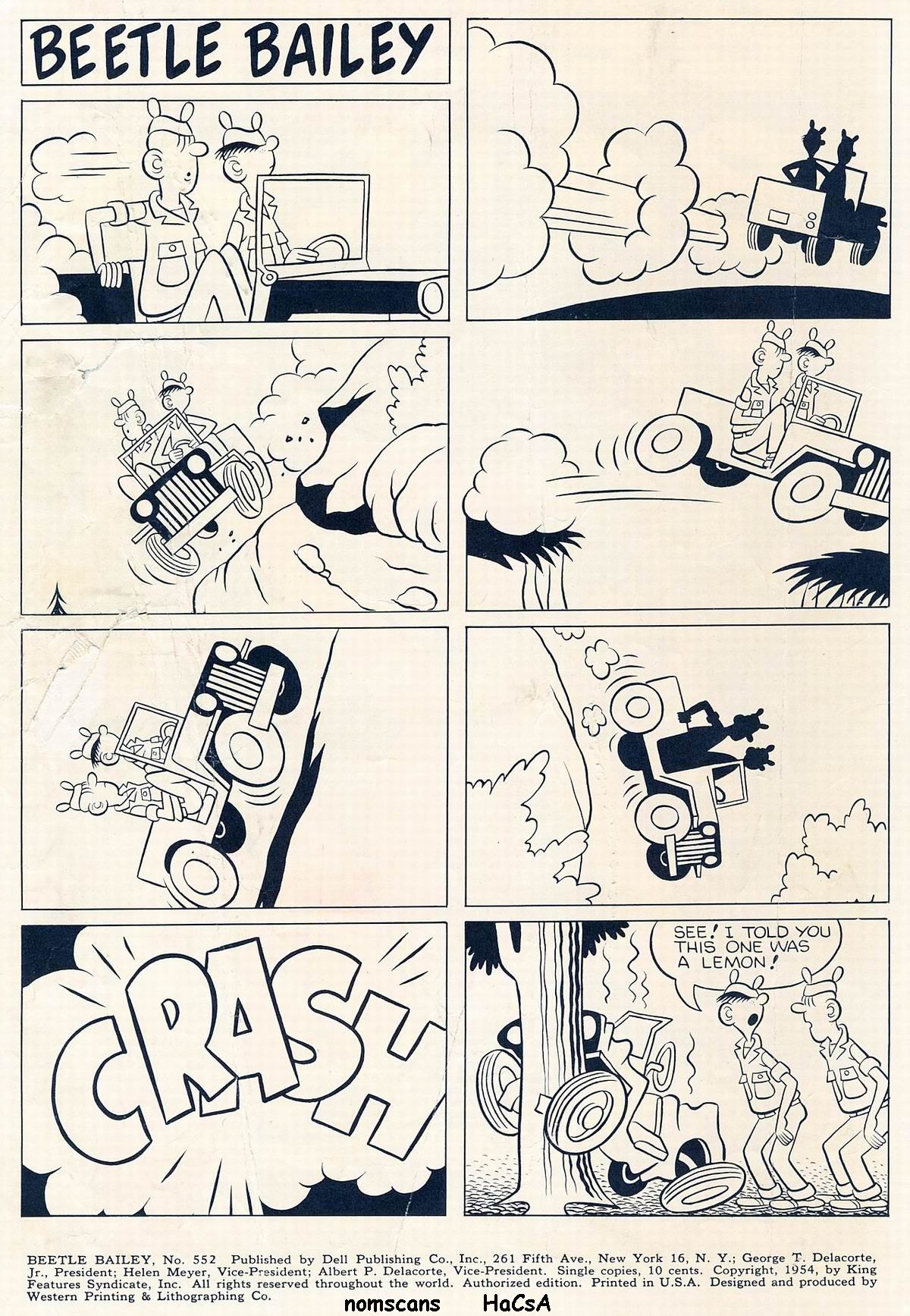 Read online Four Color Comics comic -  Issue #552 - 2