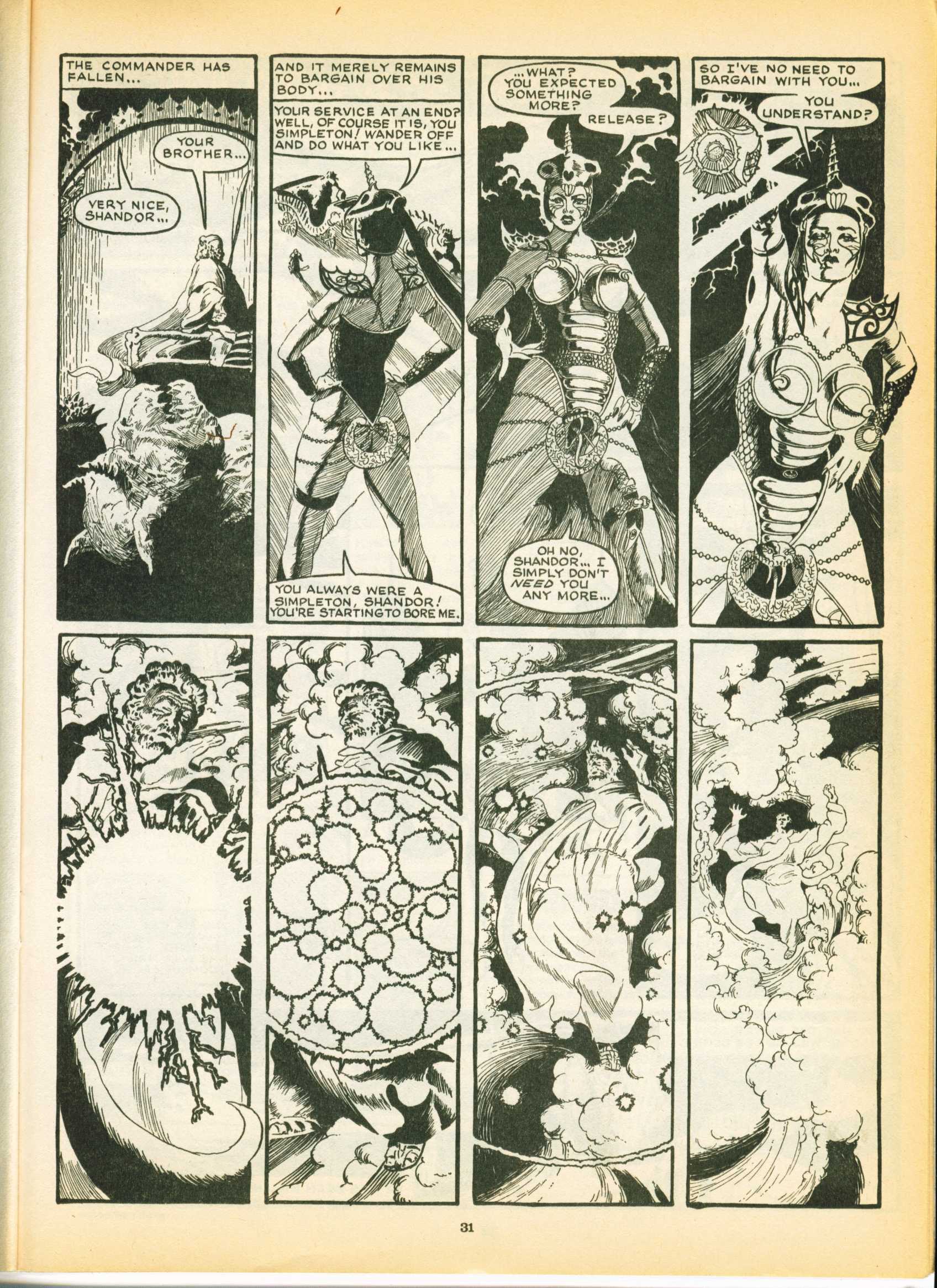 Read online Warrior comic -  Issue #8 - 31