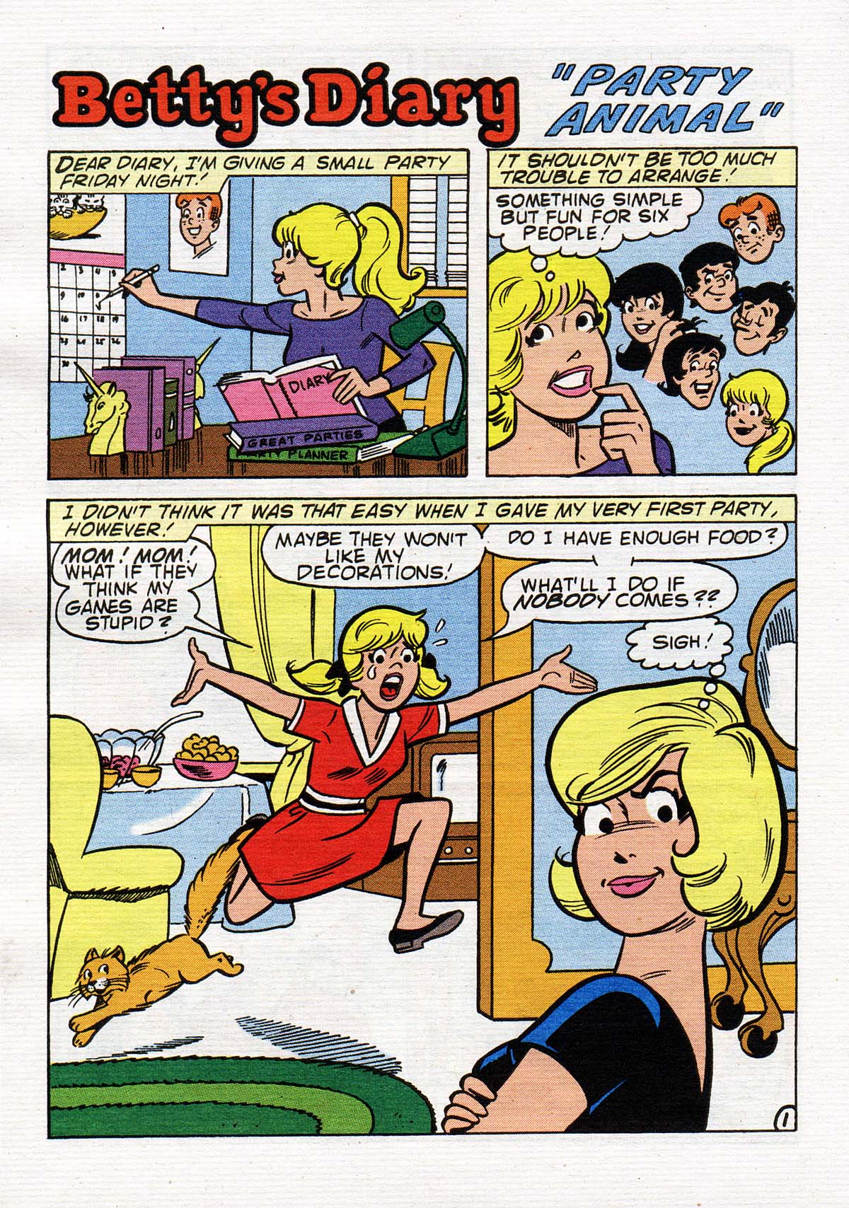 Read online Betty and Veronica Digest Magazine comic -  Issue #124 - 107