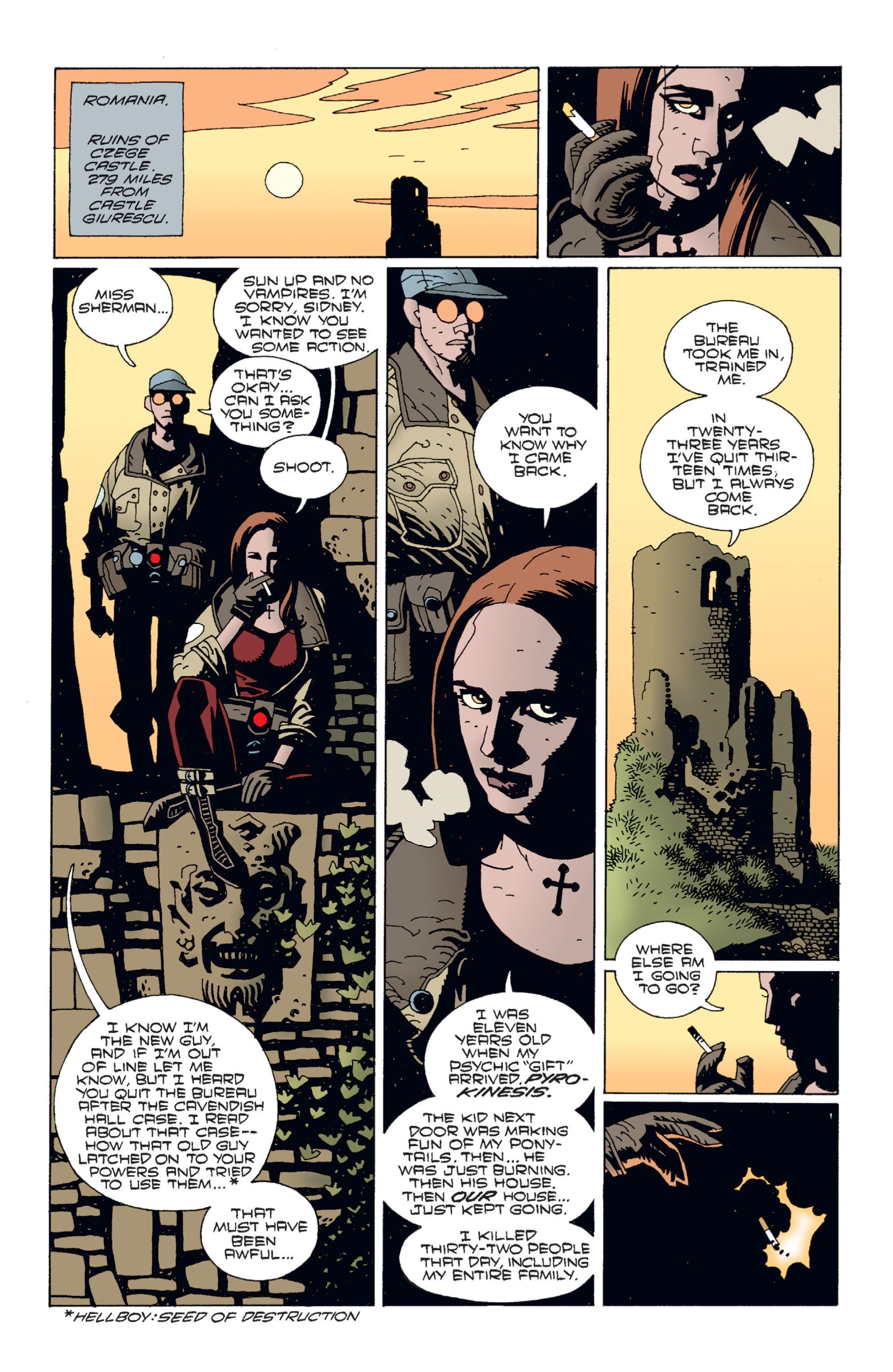 Read online Hellboy comic -  Issue #2 - 70