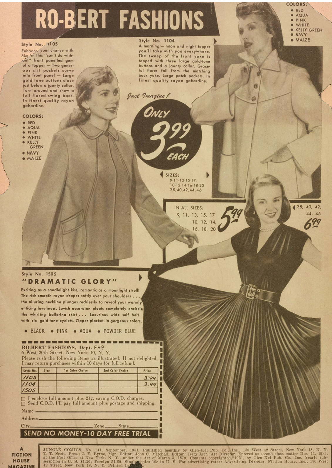 Read online Jungle Comics comic -  Issue #141 - 2