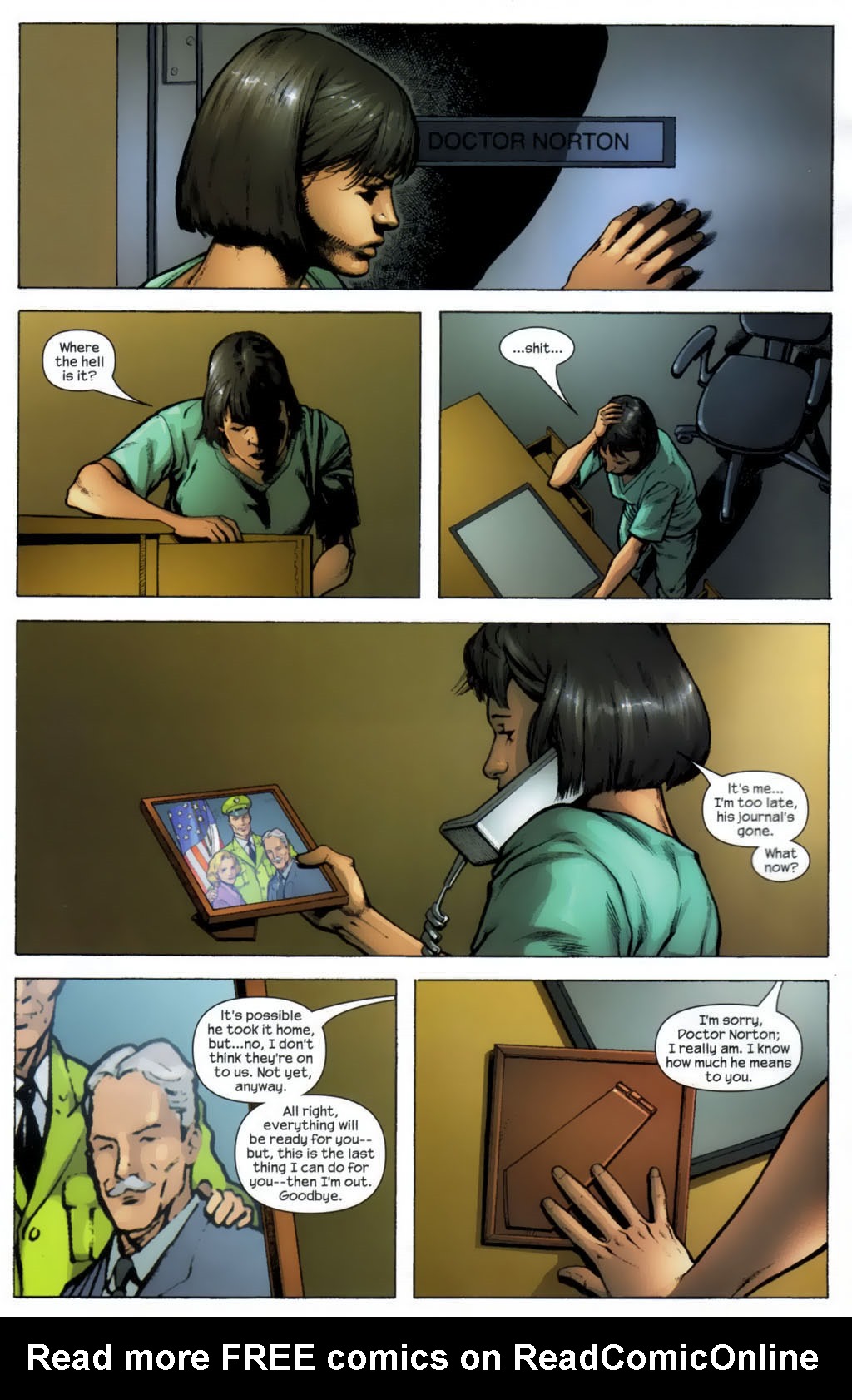 Read online Doctor Spectrum comic -  Issue #5 - 7