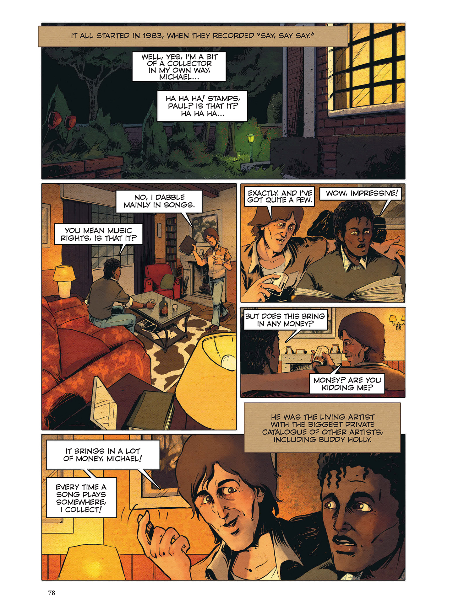 Read online Michael Jackson in Comics comic -  Issue # TPB (Part 1) - 78