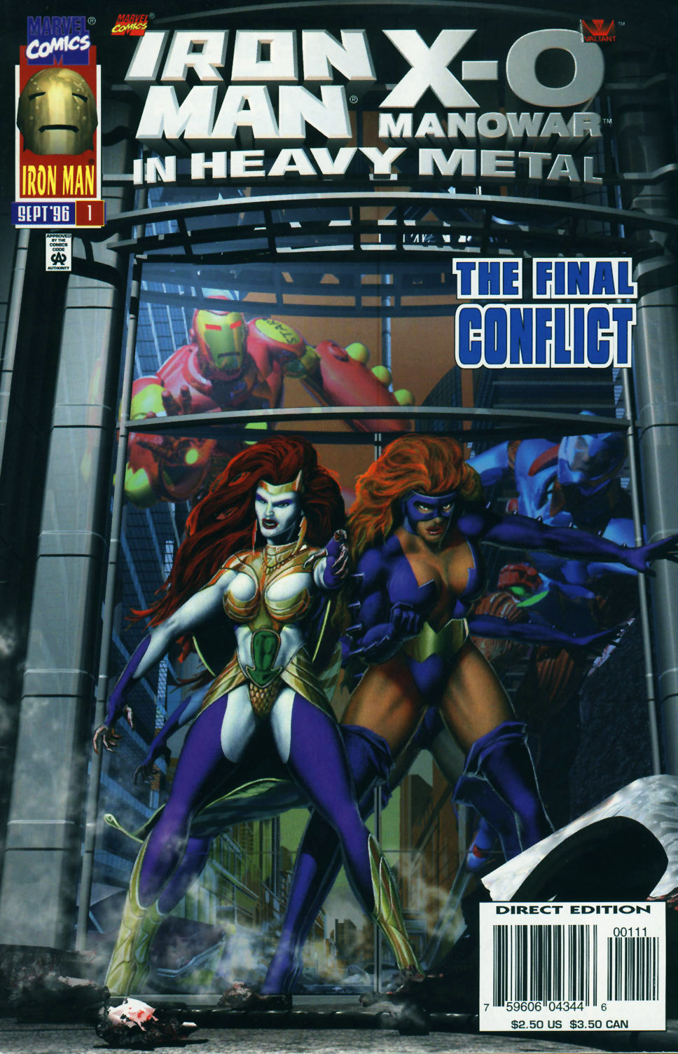 Read online Iron Man/X-O Manowar: Heavy Metal comic -  Issue # Full - 1