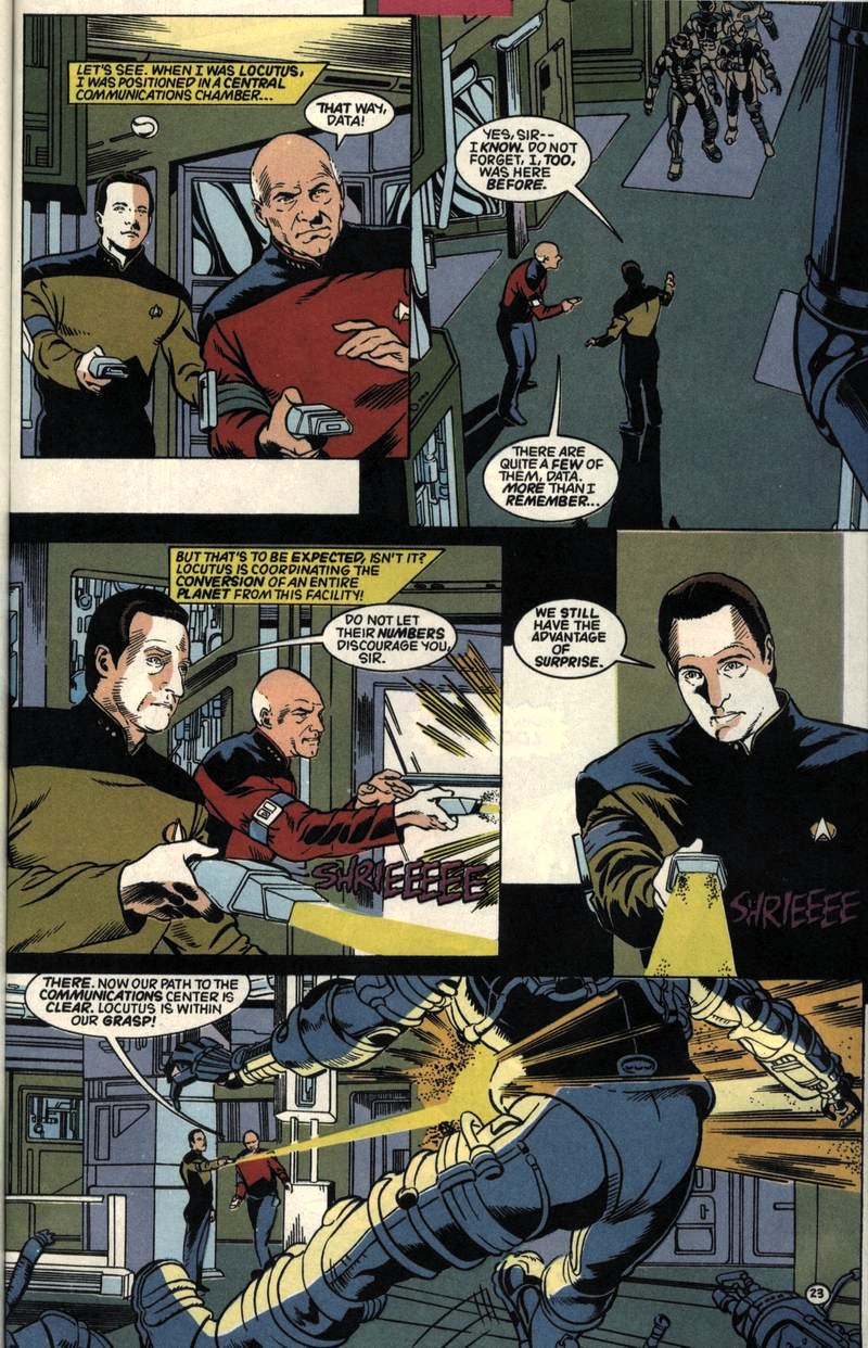 Read online Star Trek: The Next Generation (1989) comic -  Issue #48 - 23