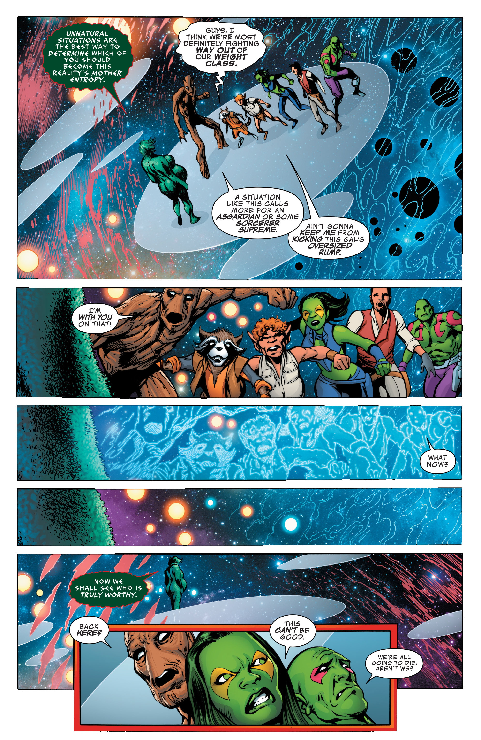 Read online Guardians of the Galaxy: Mother Entropy comic -  Issue #3 - 4