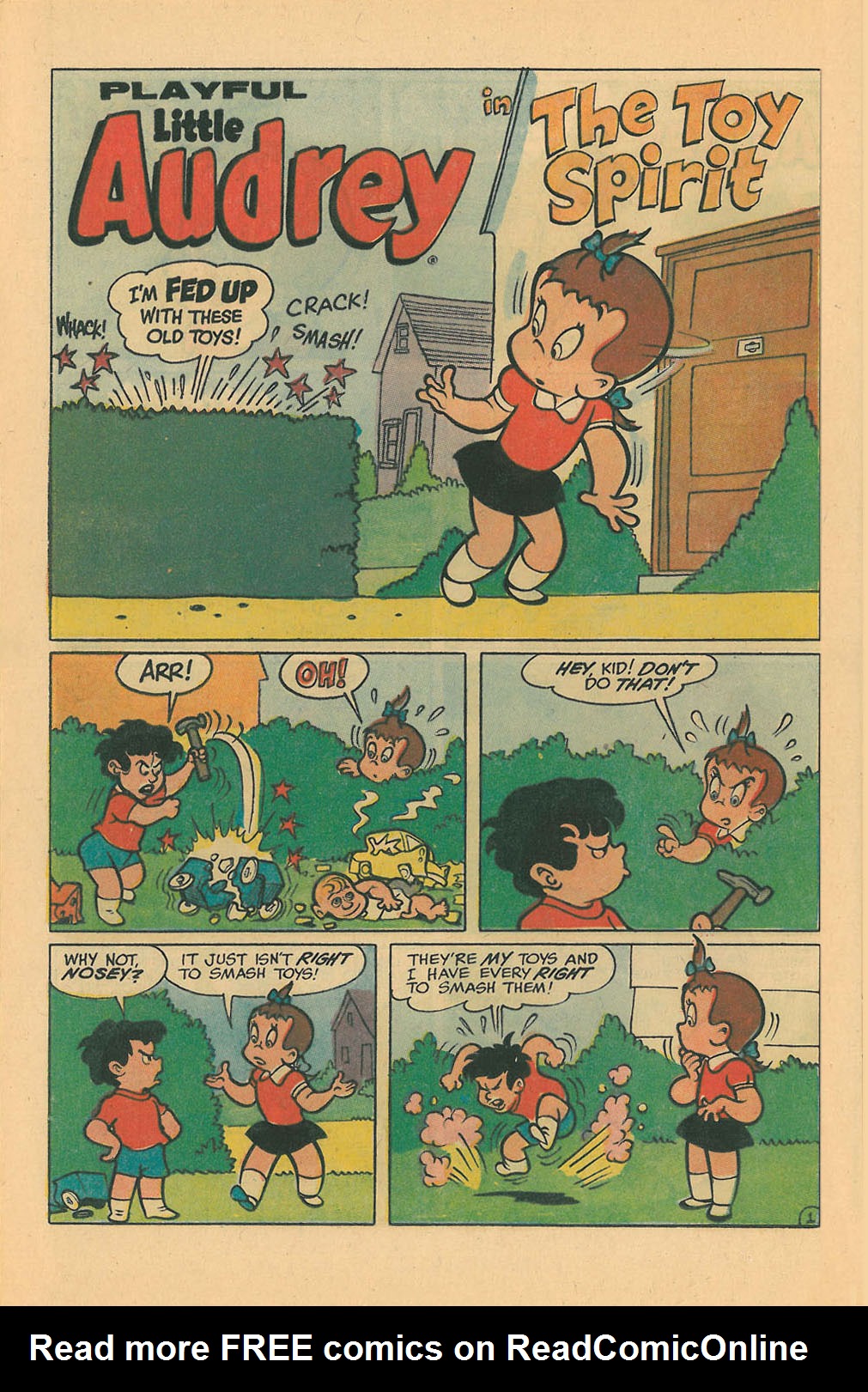 Read online Little Audrey And Melvin comic -  Issue #23 - 12