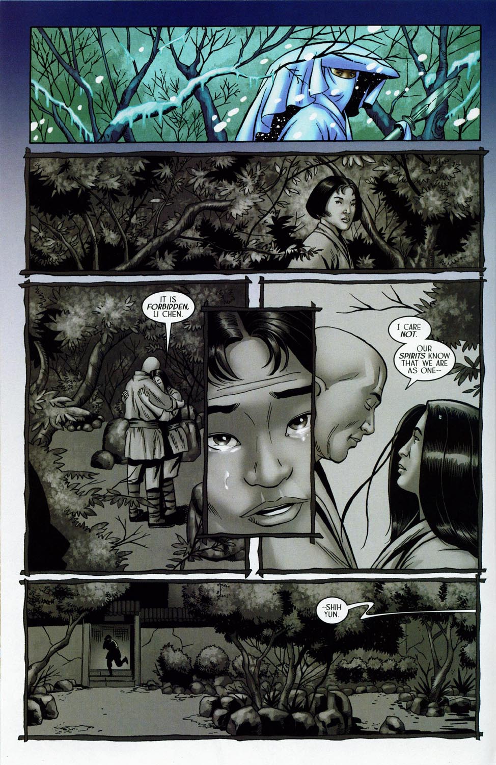 Read online Silken Ghost comic -  Issue #5 - 7