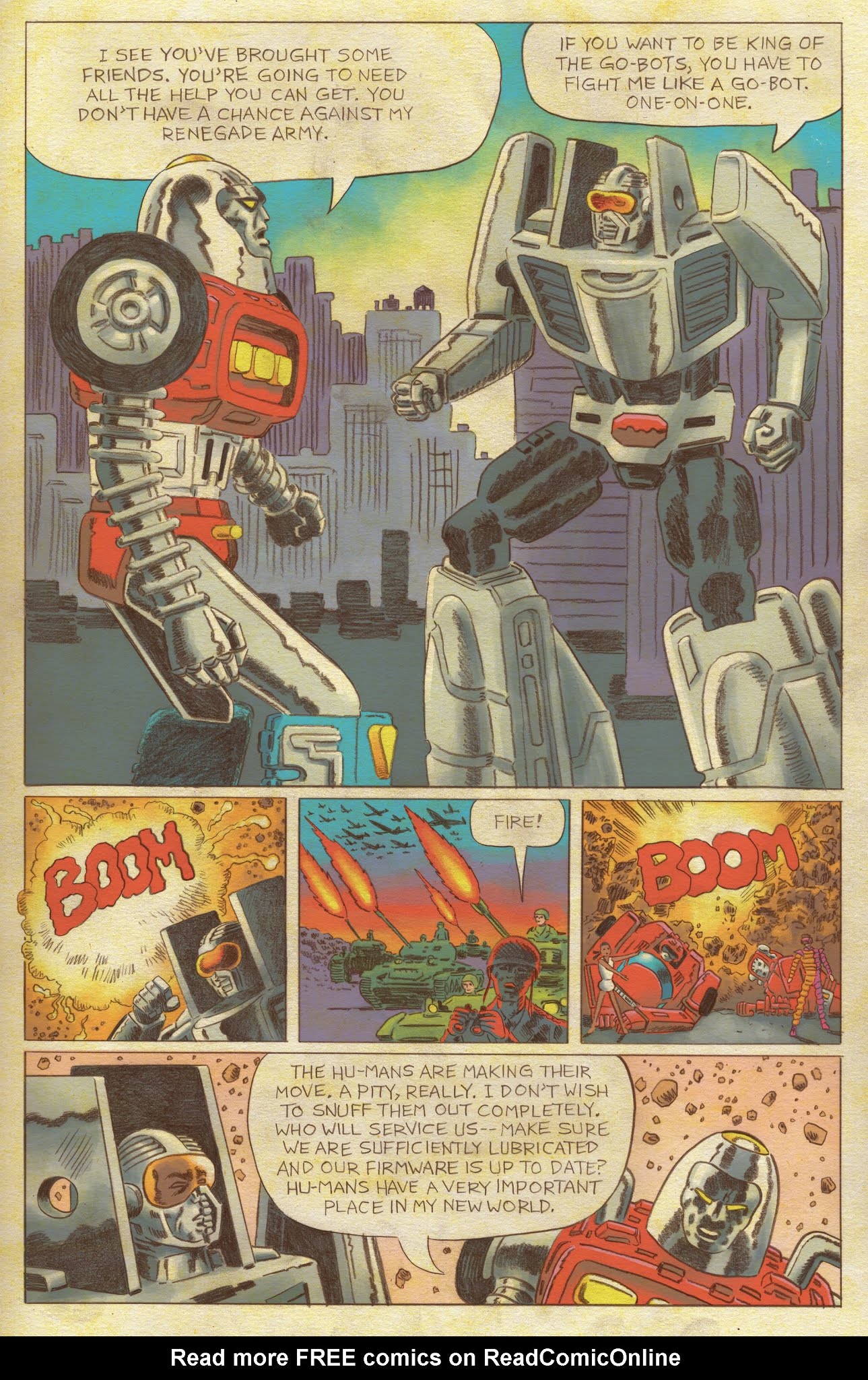 Read online Go-Bots comic -  Issue #2 - 19