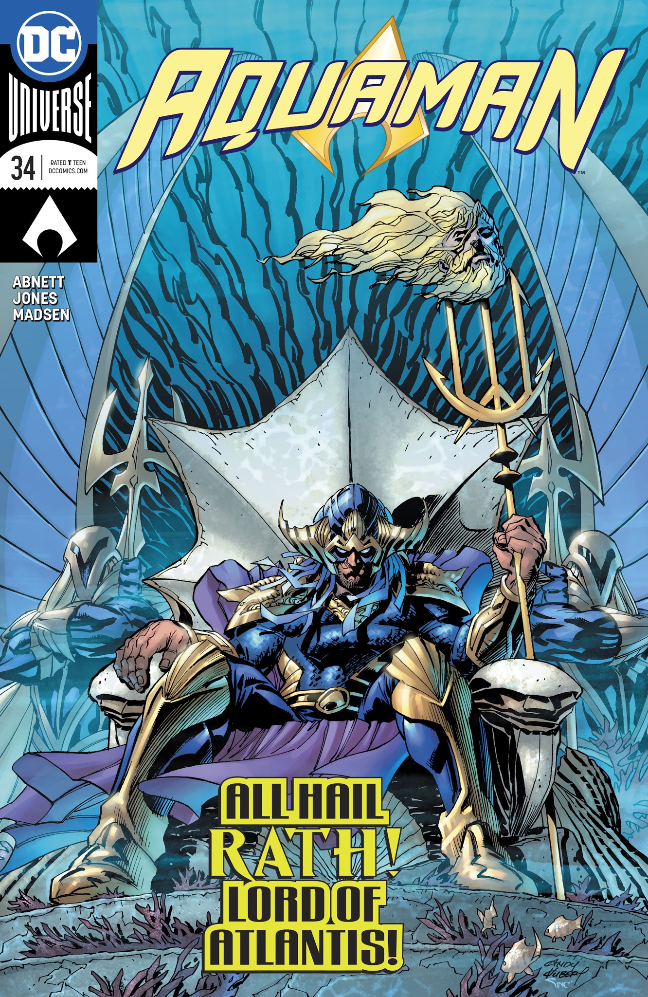 Read online Aquaman (2016) comic -  Issue #34 - 1