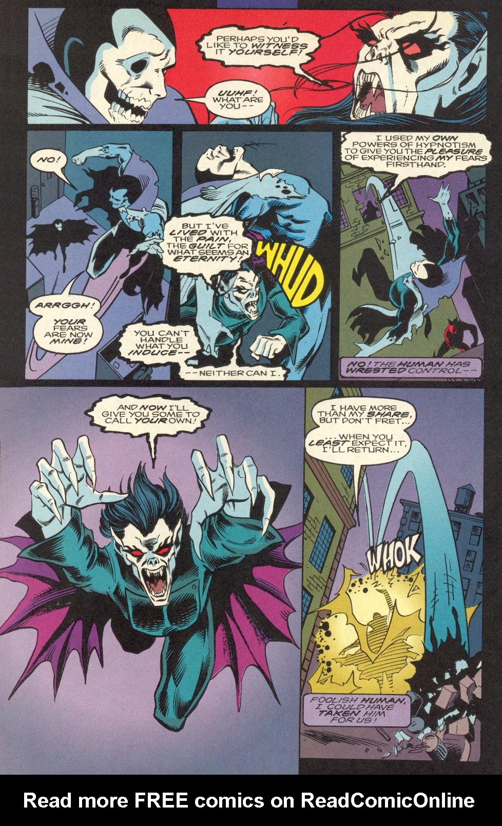 Read online Morbius: The Living Vampire (1992) comic -  Issue #14 - 22