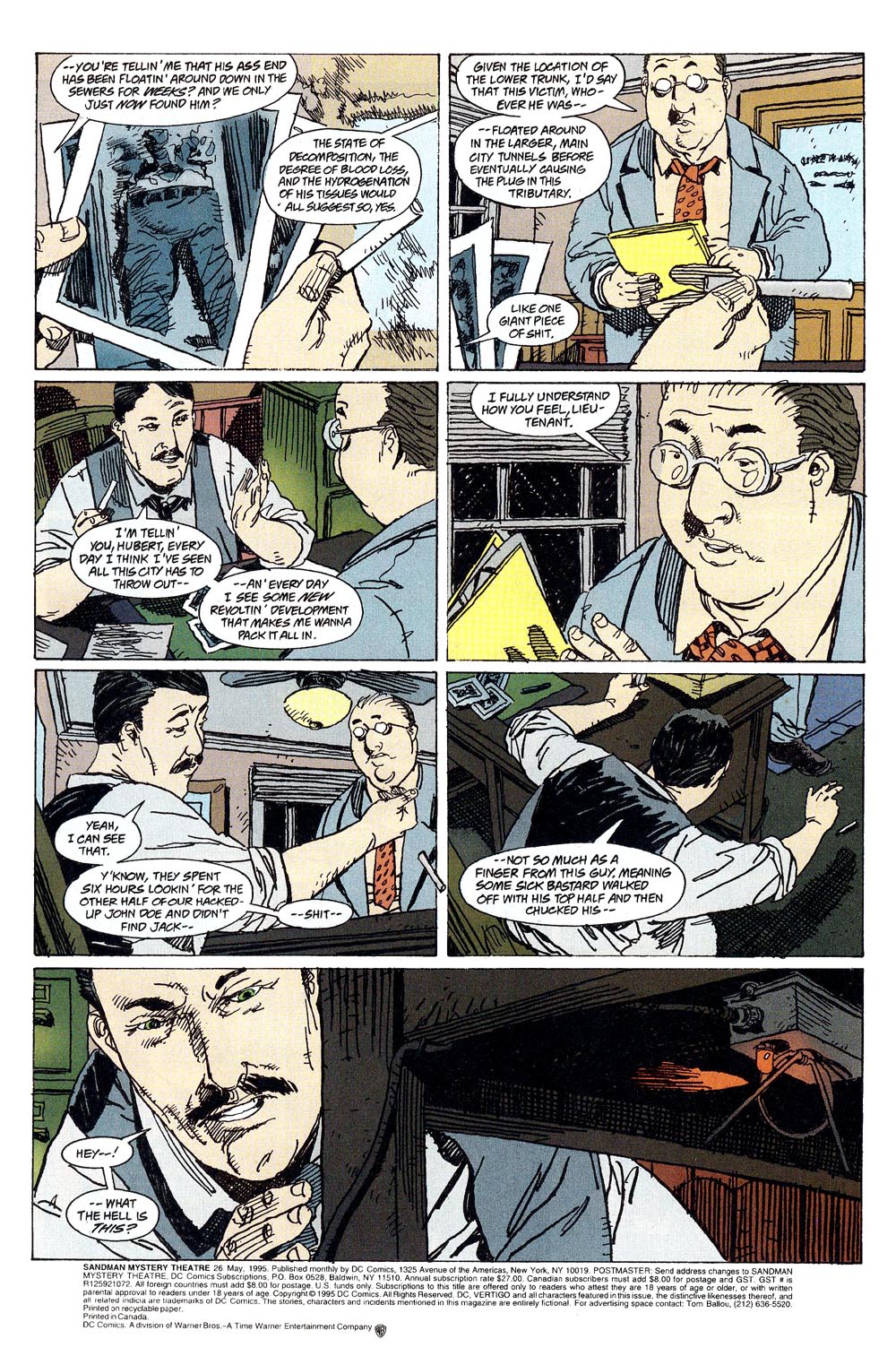 Read online Sandman Mystery Theatre comic -  Issue #26 - 2