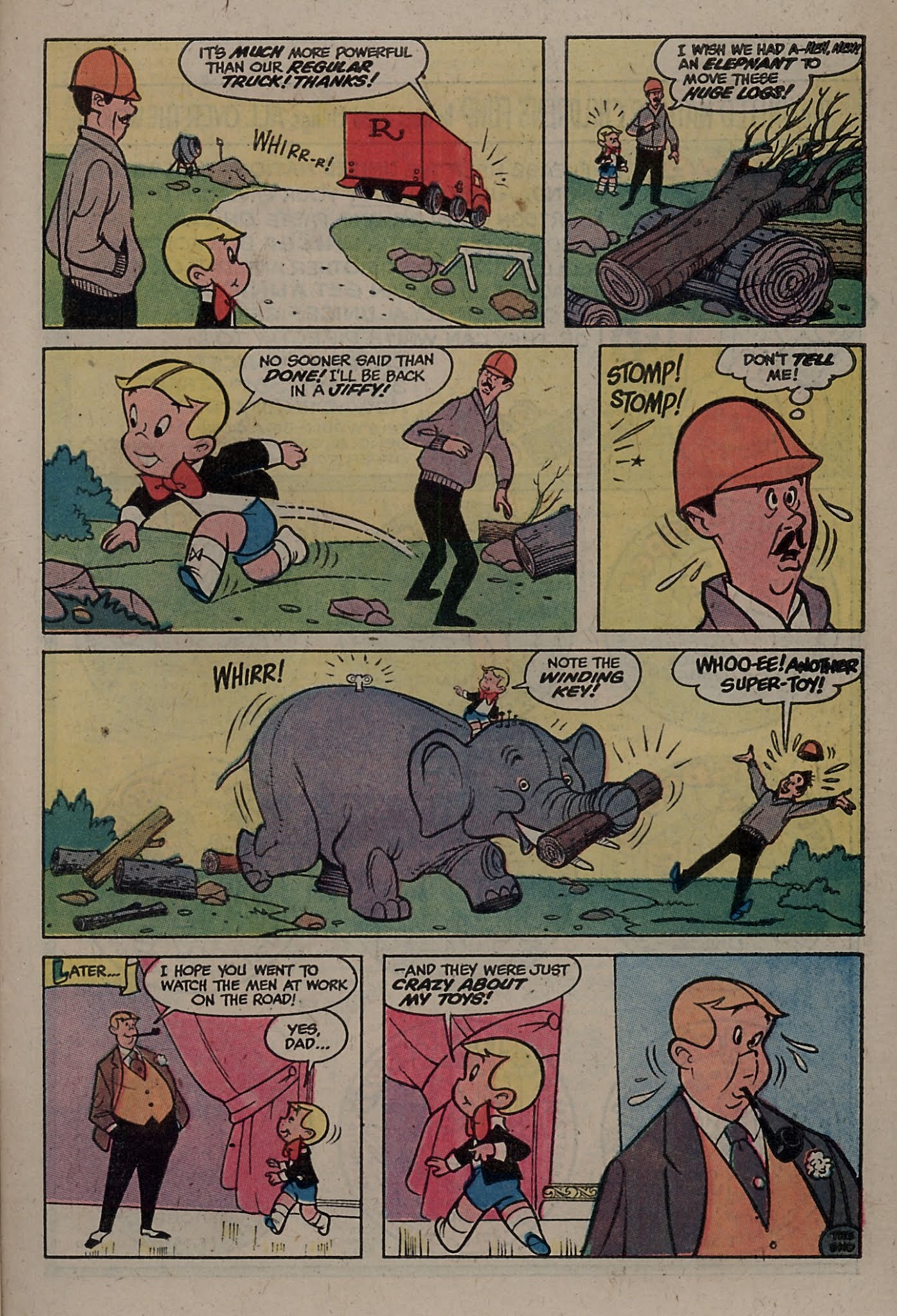 Read online Richie Rich & Dollar the Dog comic -  Issue #5 - 35