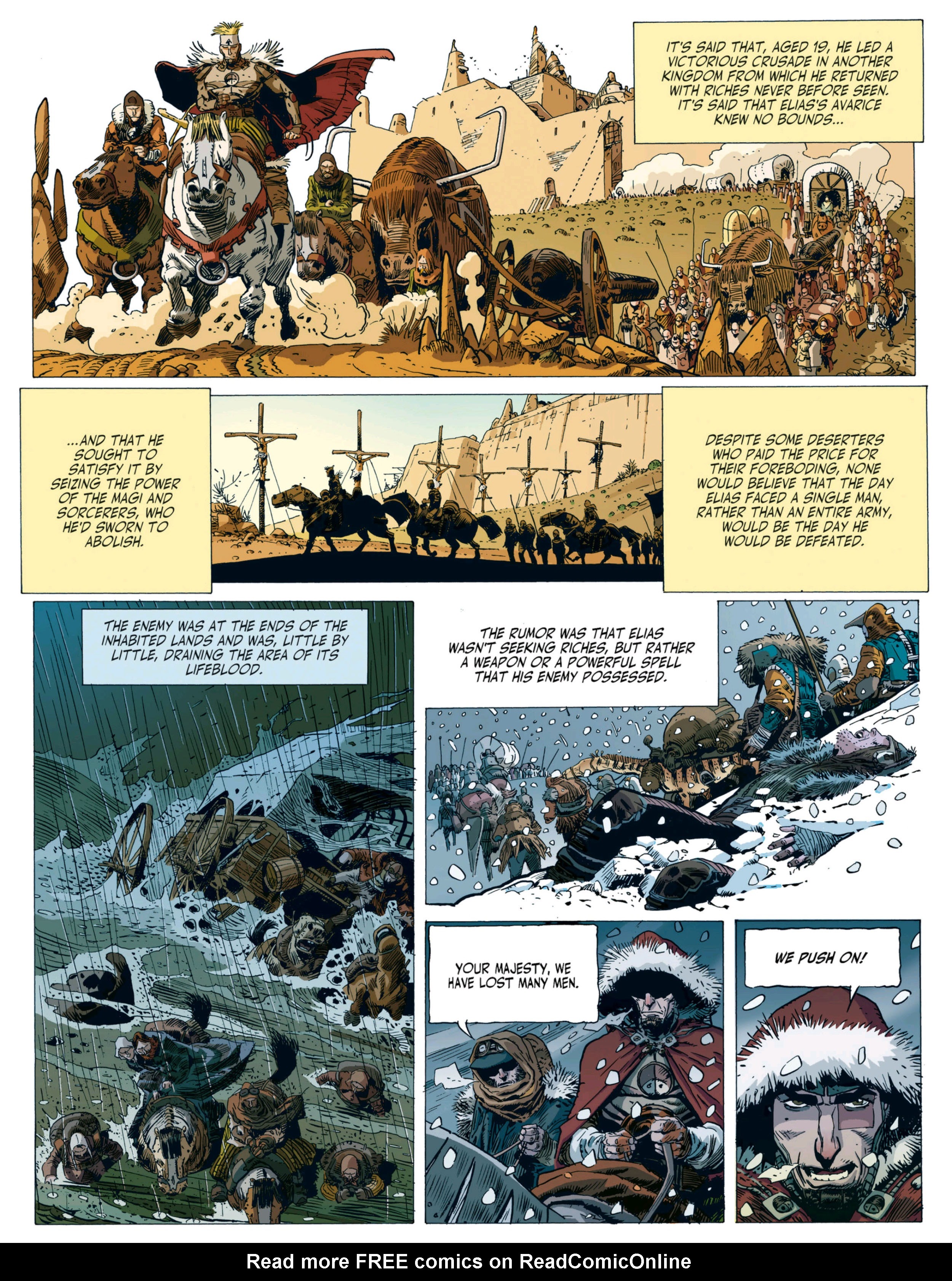 Read online Elias the Cursed comic -  Issue #1 - 5