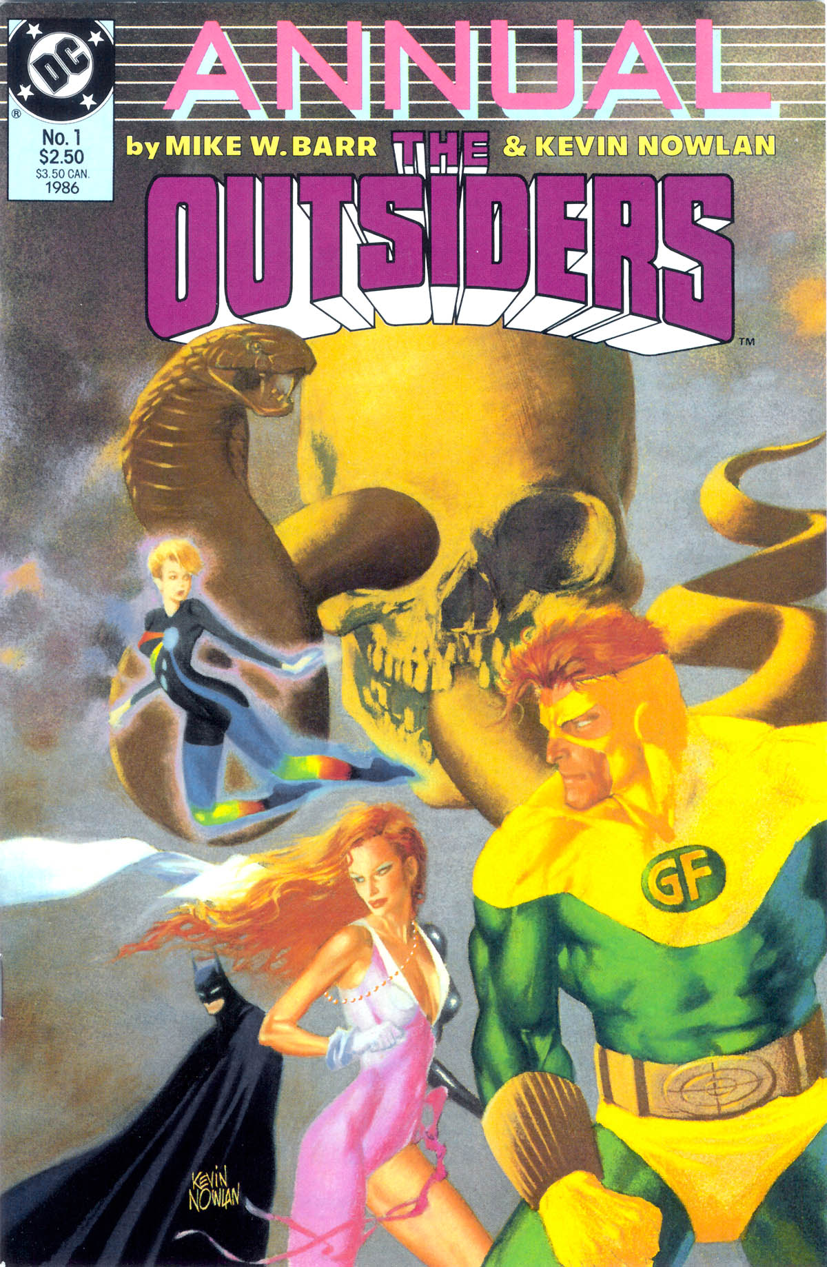 Read online The Outsiders (1985) comic -  Issue # _Annual - 1
