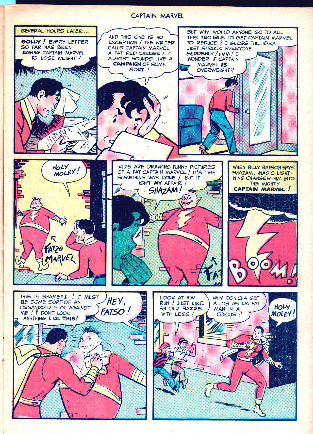 Read online Captain Marvel Adventures comic -  Issue #82 - 19