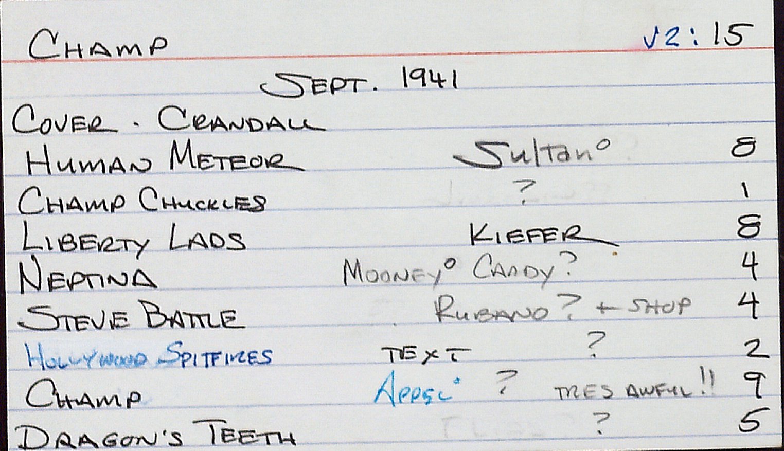 Read online Champ Comics comic -  Issue #15 - 69