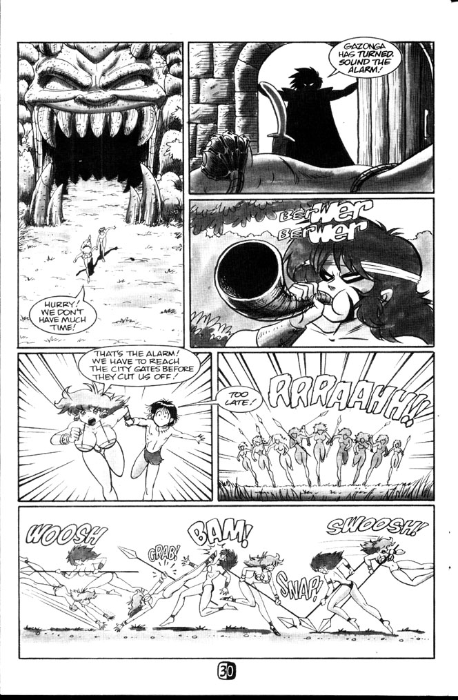 Read online Amazon Gazonga: Bad Girls Of The Jungle comic -  Issue # Full - 32