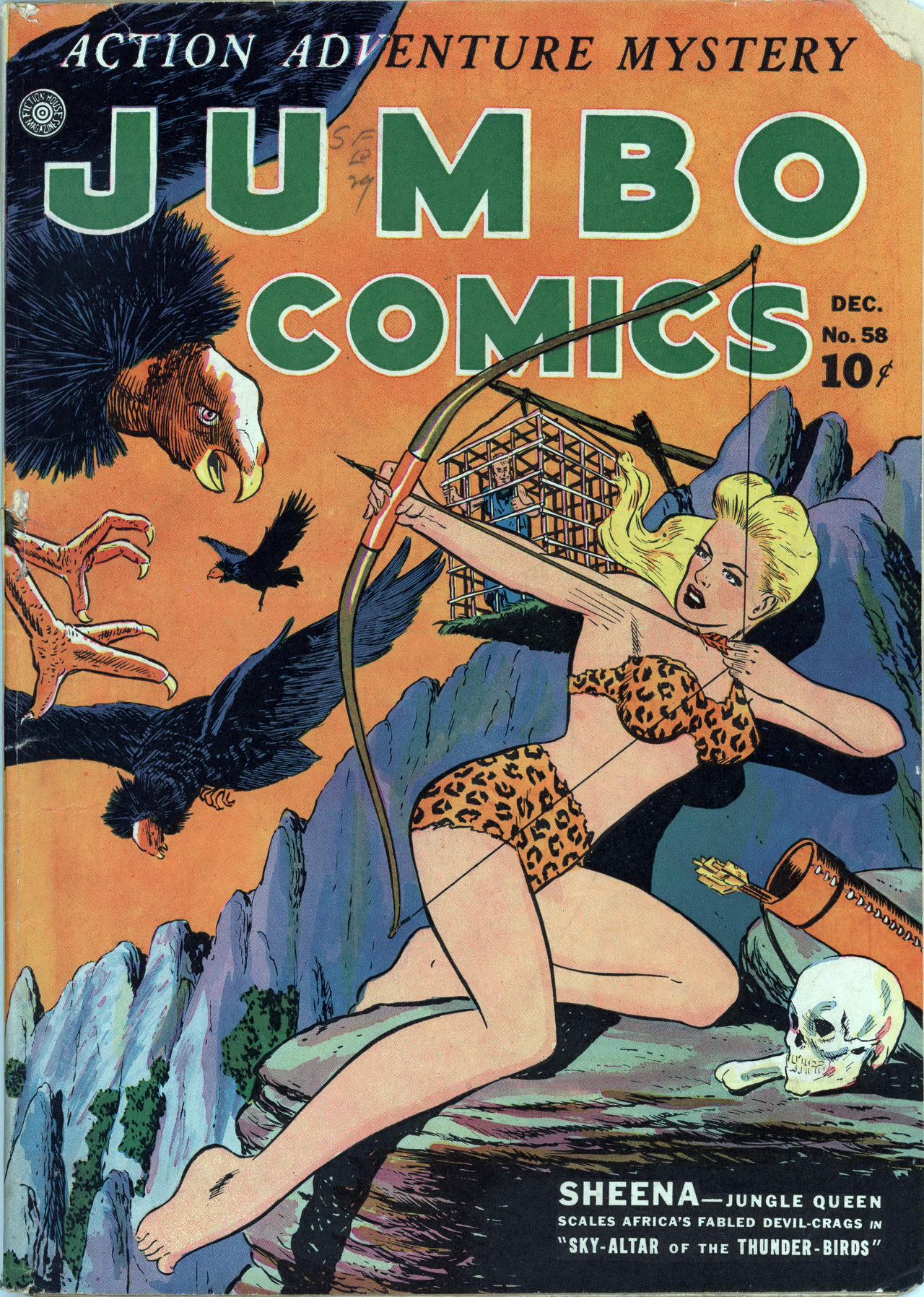 Read online Jumbo Comics comic -  Issue #58 - 1