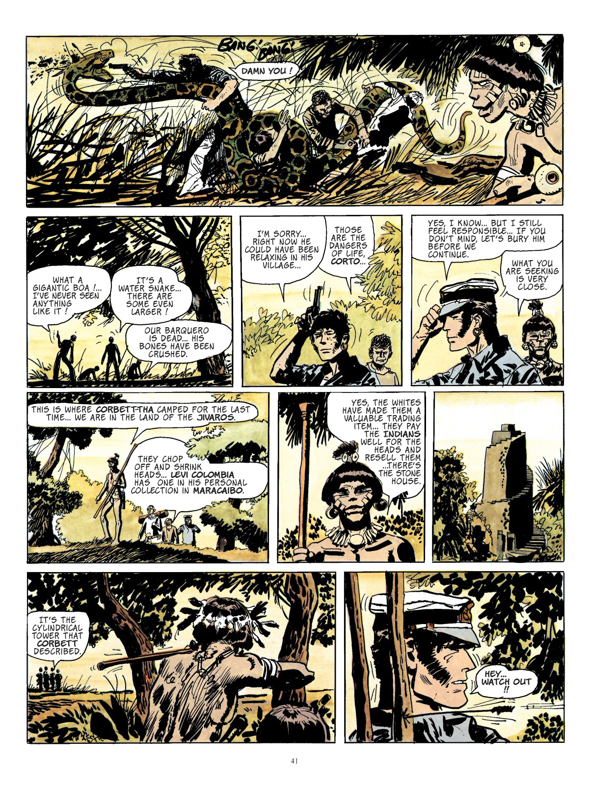 Read online Corto Maltese comic -  Issue # TPB 5 - 34