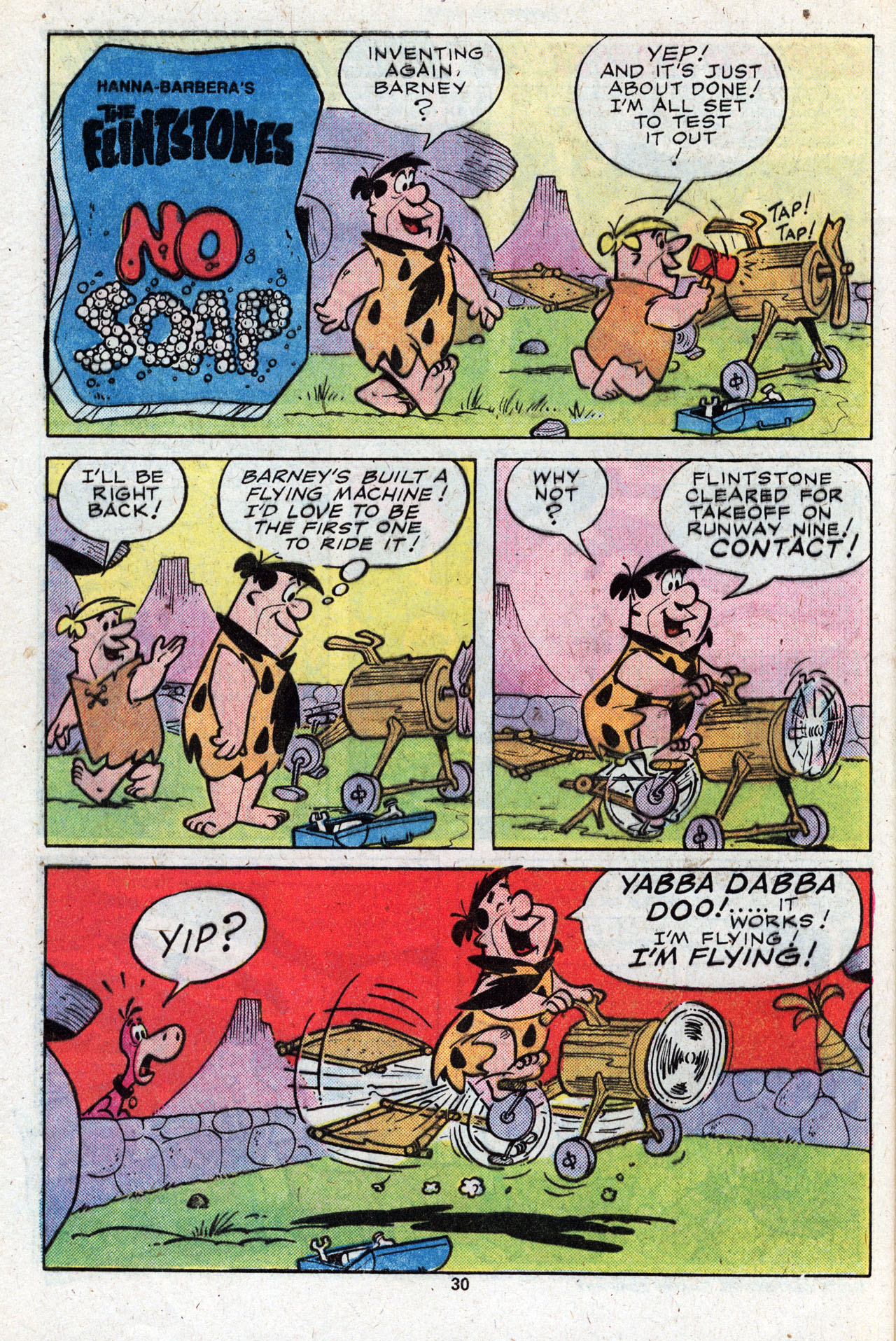 Read online Yogi Bear comic -  Issue #8 - 32