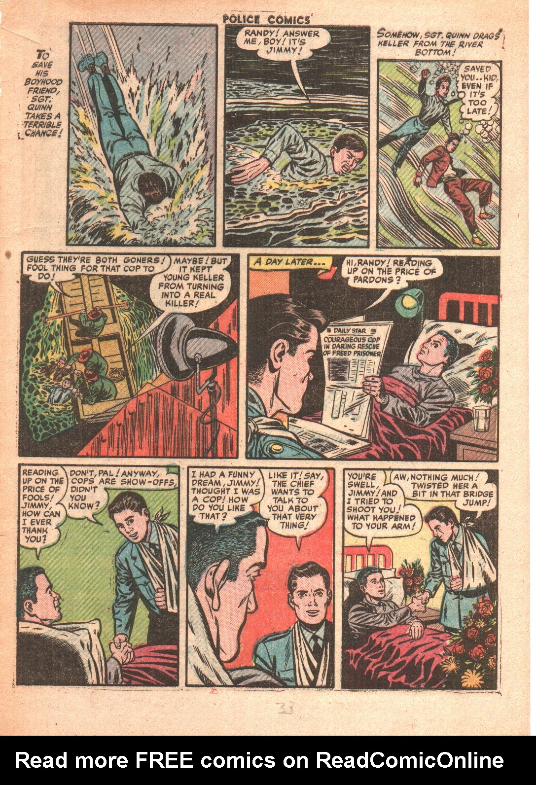 Read online Police Comics comic -  Issue #113 - 33