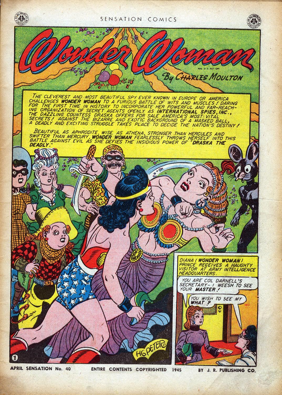 Read online Sensation (Mystery) Comics comic -  Issue #40 - 3