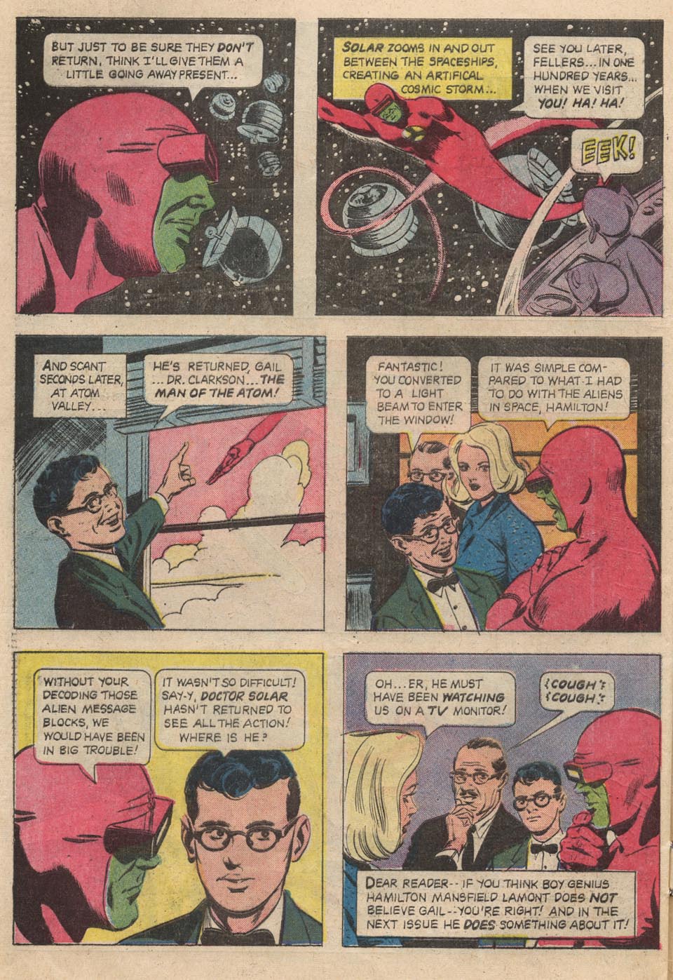 Read online Doctor Solar, Man of the Atom (1962) comic -  Issue #21 - 31