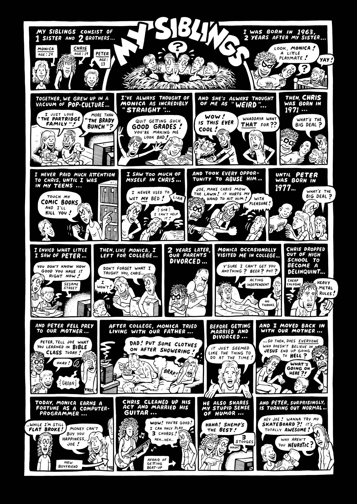 Read online Peepshow: The Cartoon Diary of Joe Matt comic -  Issue # Full - 77