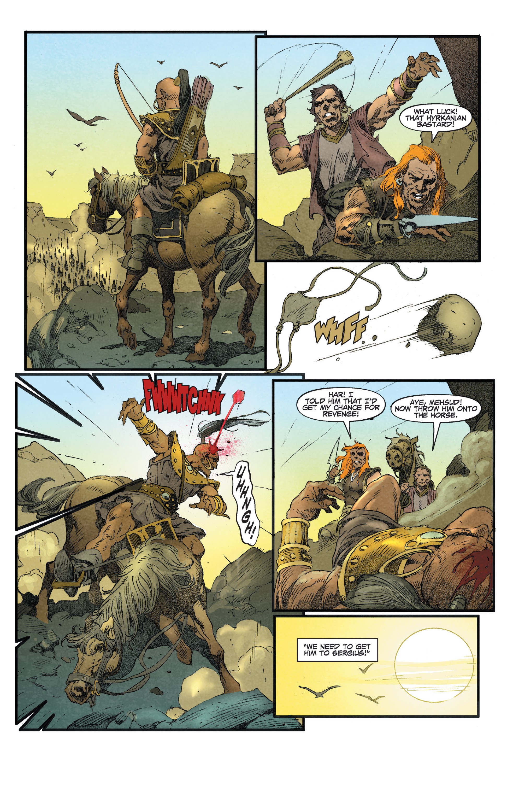 Read online Conan Chronicles Epic Collection comic -  Issue # TPB The Battle of Shamla Pass (Part 3) - 92