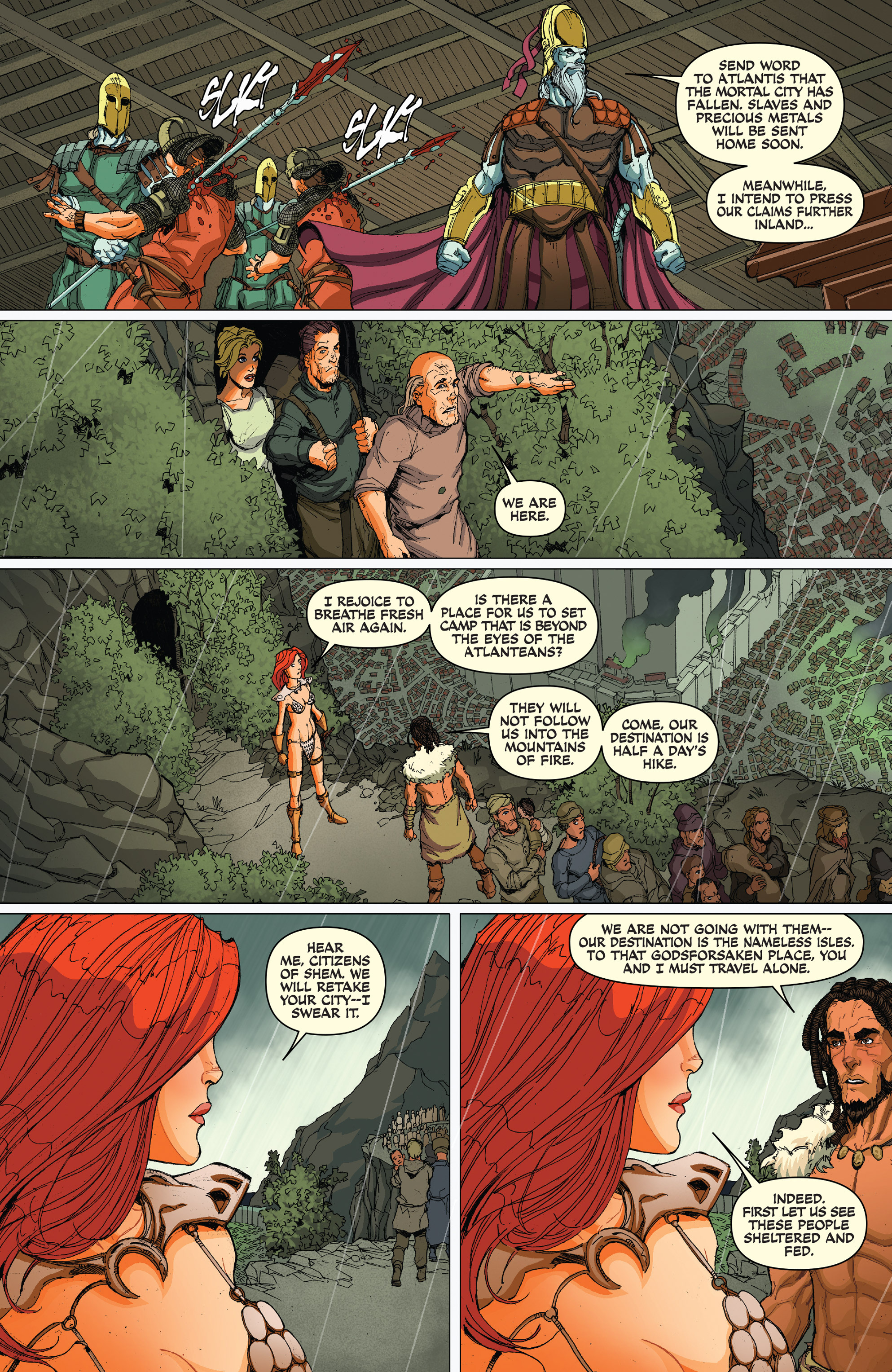 Read online Red Sonja: Atlantis Rises comic -  Issue #2 - 20