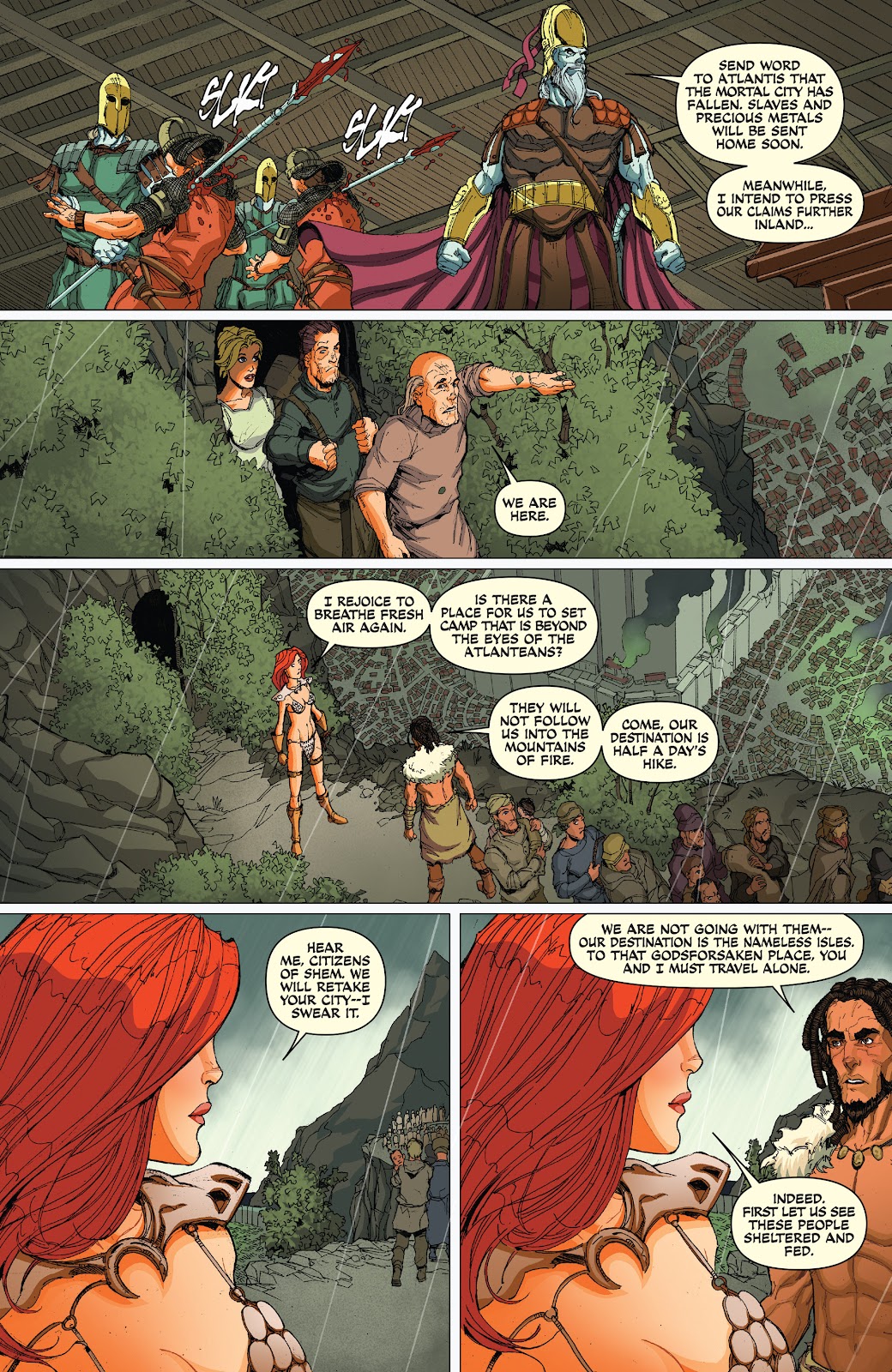 Red Sonja: Atlantis Rises issue 2 - Page 20