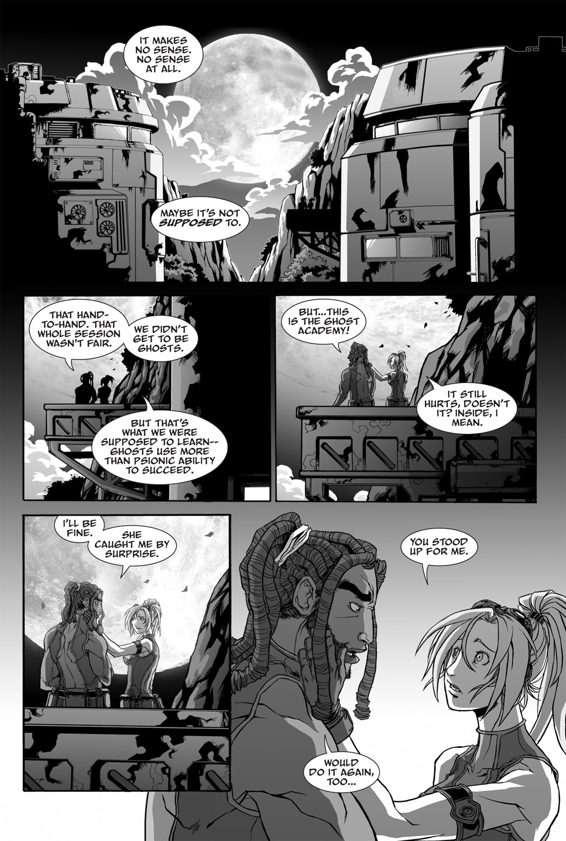 Read online StarCraft: Ghost Academy comic -  Issue # TPB 2 - 112