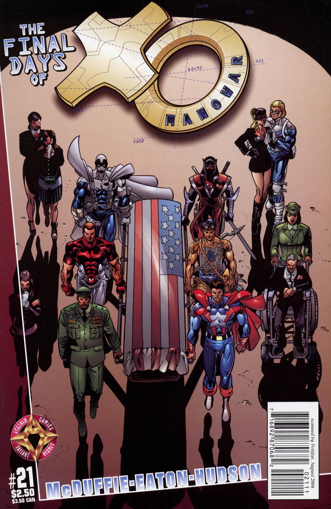 Read online X-O Manowar (1996) comic -  Issue #21 - 1