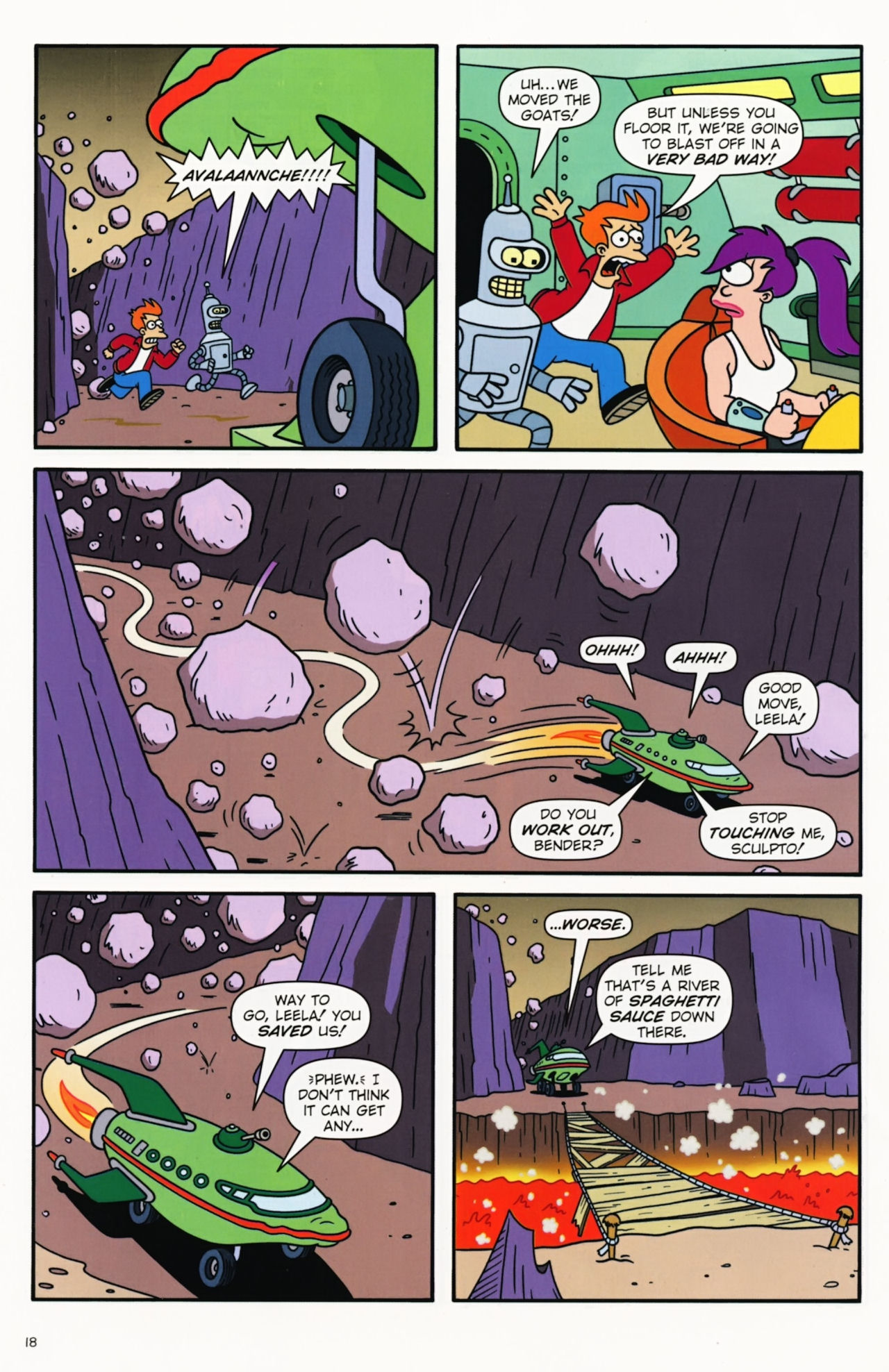 Read online Futurama Comics comic -  Issue #53 - 17