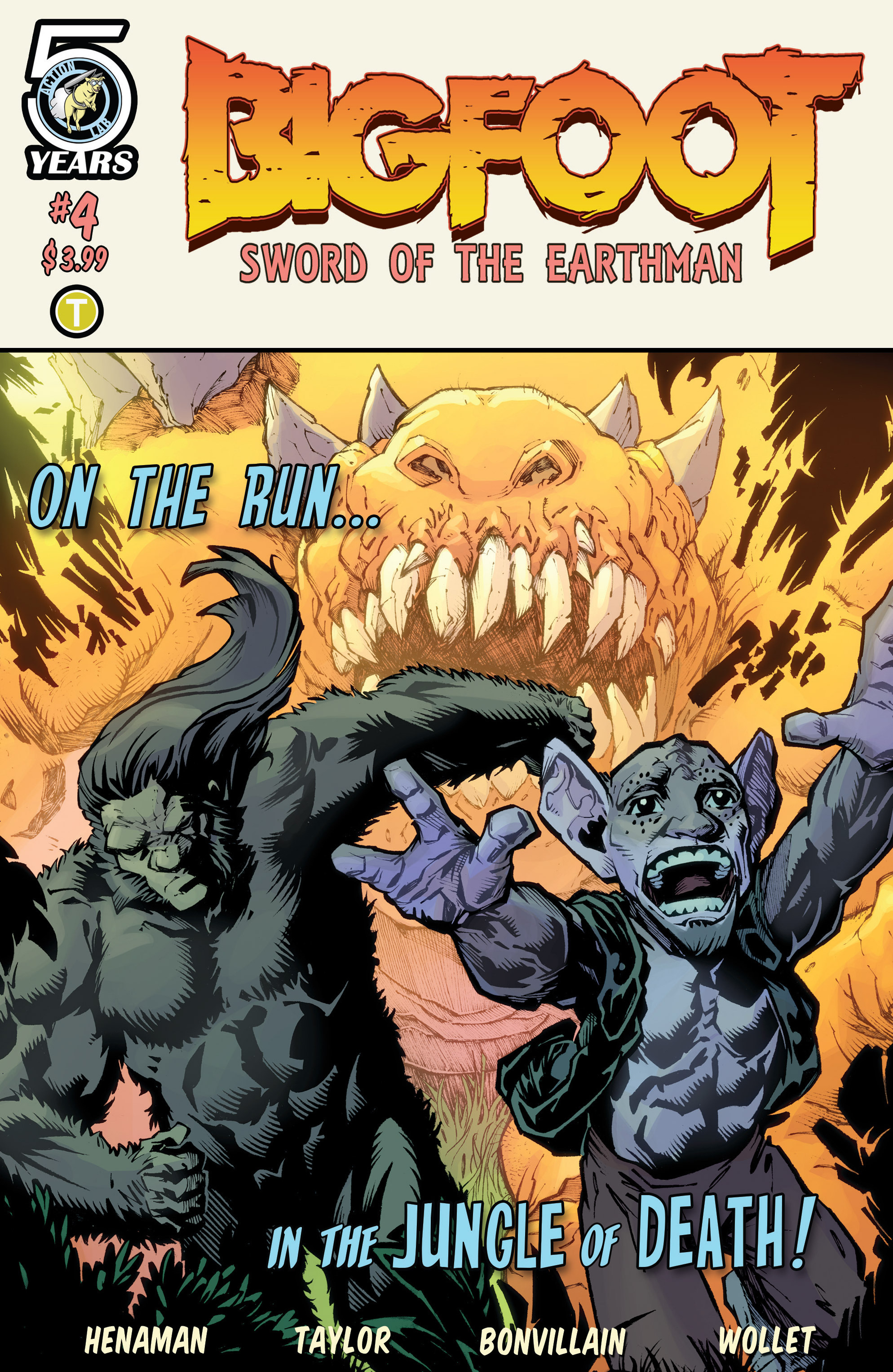 Read online Bigfoot: Sword of the Earthman (2015) comic -  Issue #4 - 1