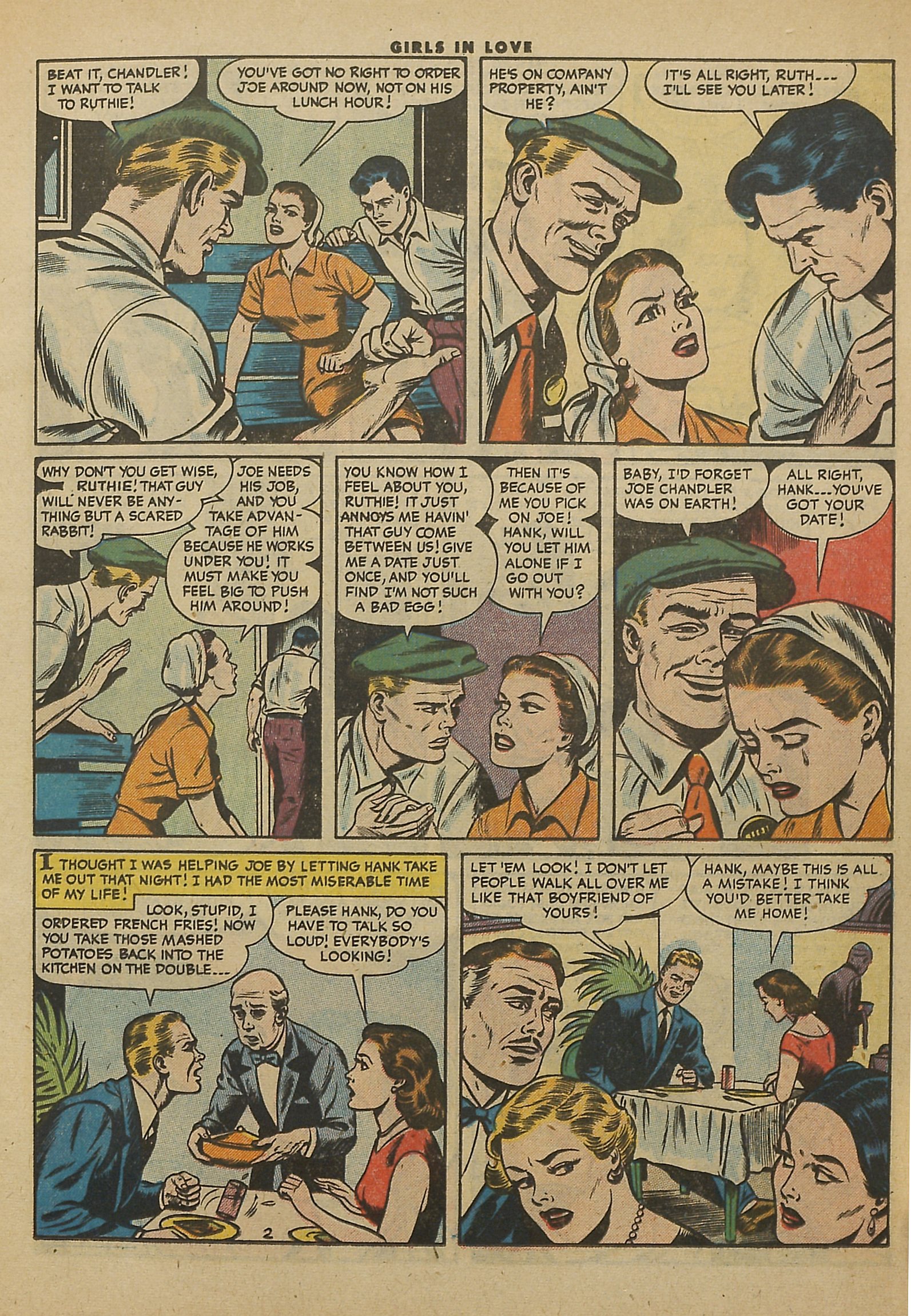 Read online Girls in Love (1955) comic -  Issue #55 - 13