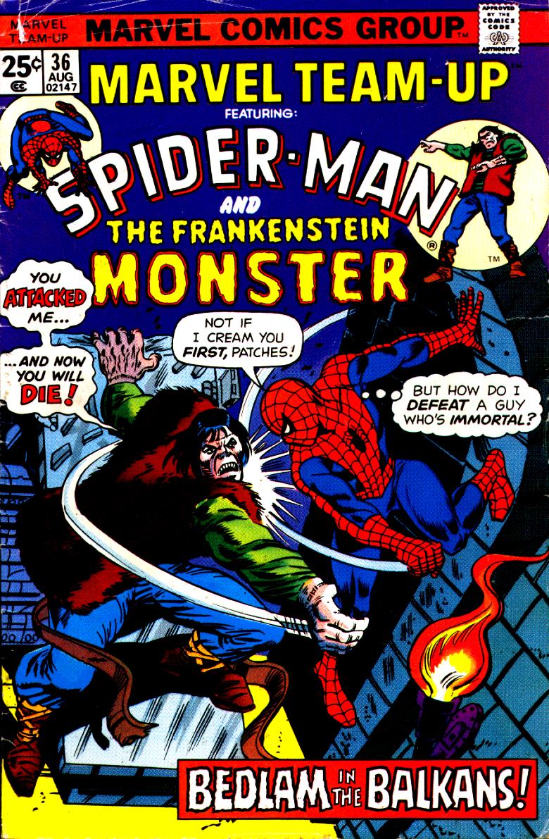 Read online Marvel Team-Up (1972) comic -  Issue #36 - 1
