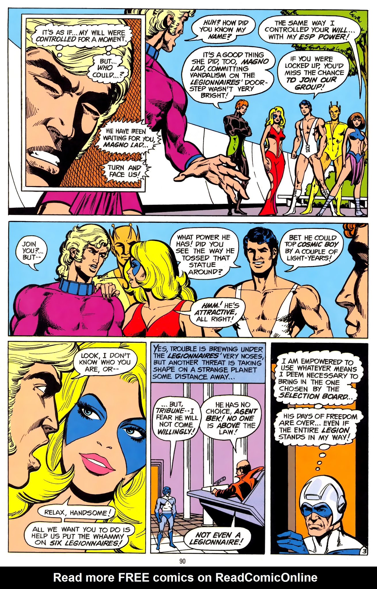 Read online Legion of Super-Heroes: 1,050 Years in the Future comic -  Issue # TPB (Part 1) - 89