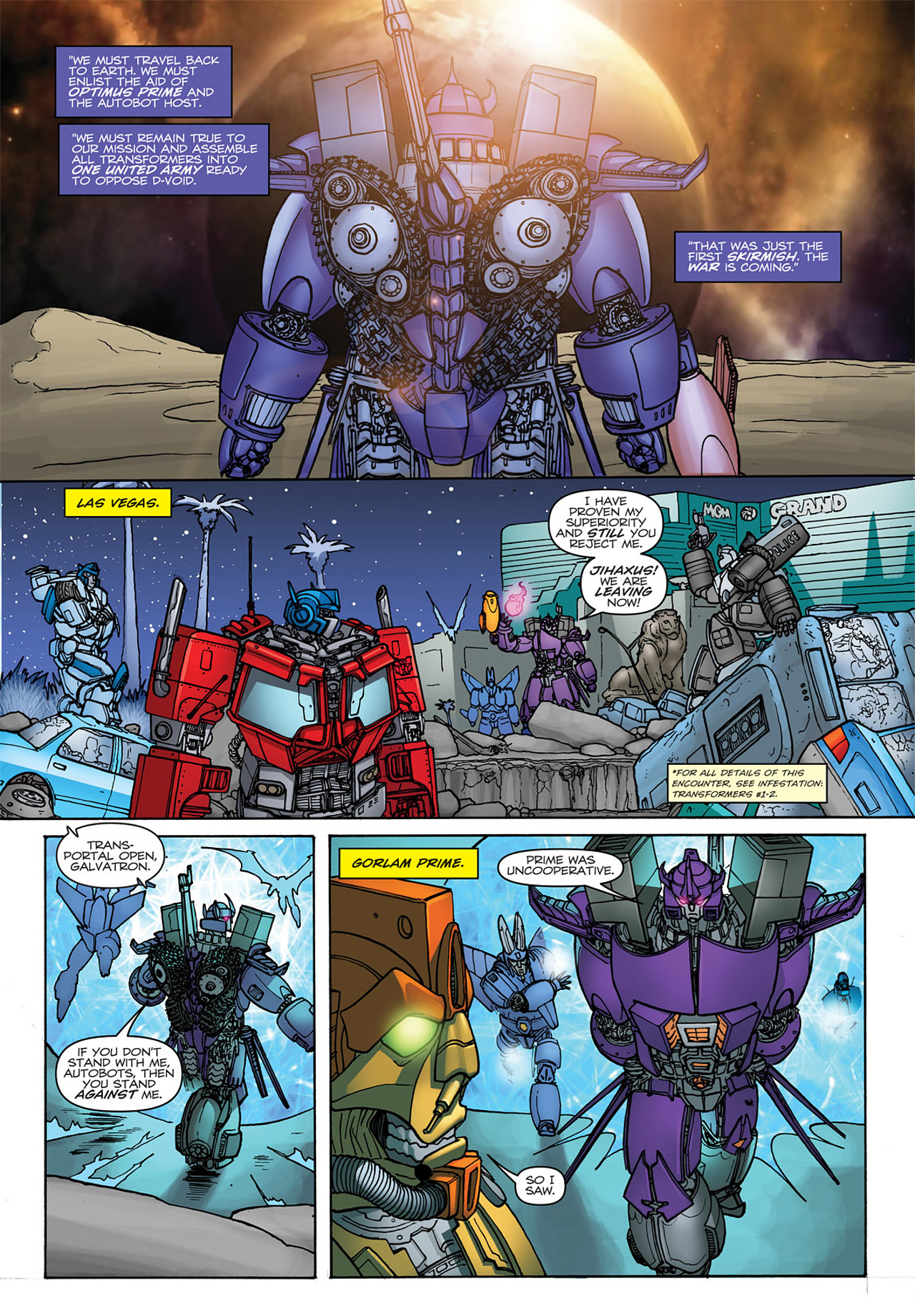 Read online Transformers: Heart of Darkness comic -  Issue #4 - 21