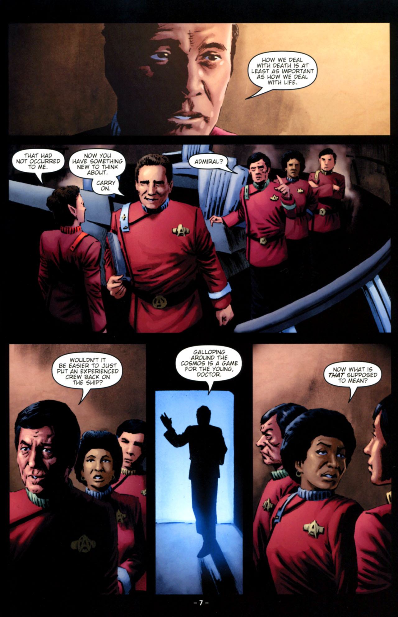 Read online Star Trek II: The Wrath of Khan comic -  Issue #1 - 9