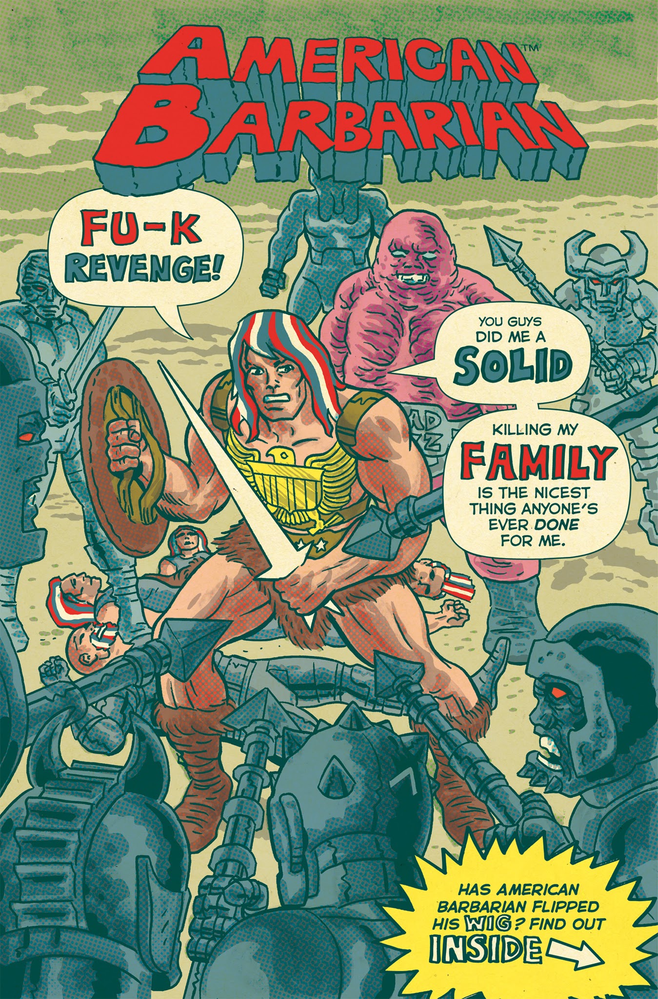 Read online American Barbarian comic -  Issue #2 - 1