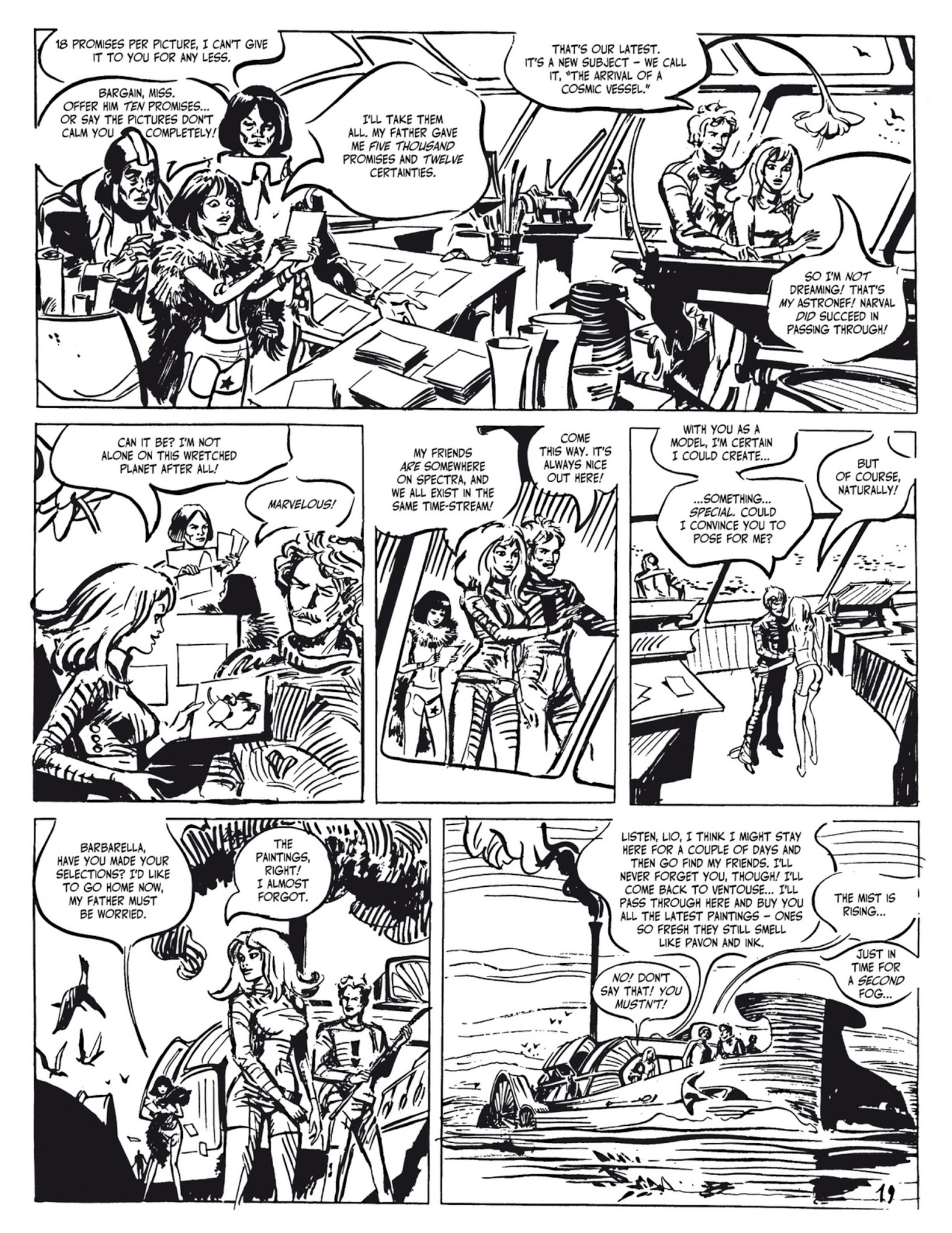 Read online Barbarella and The Wrath of the Minute-Eater comic -  Issue # TPB - 24