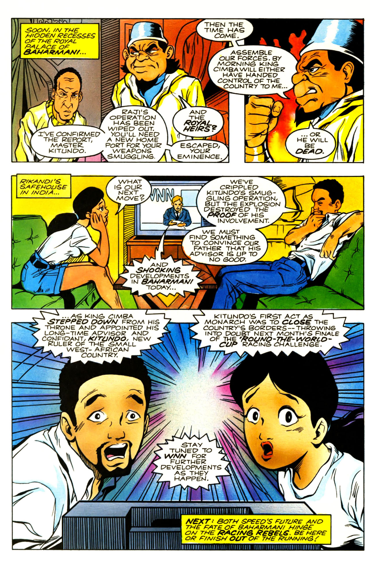 Read online The New Adventures of Speed Racer comic -  Issue #5 - 27