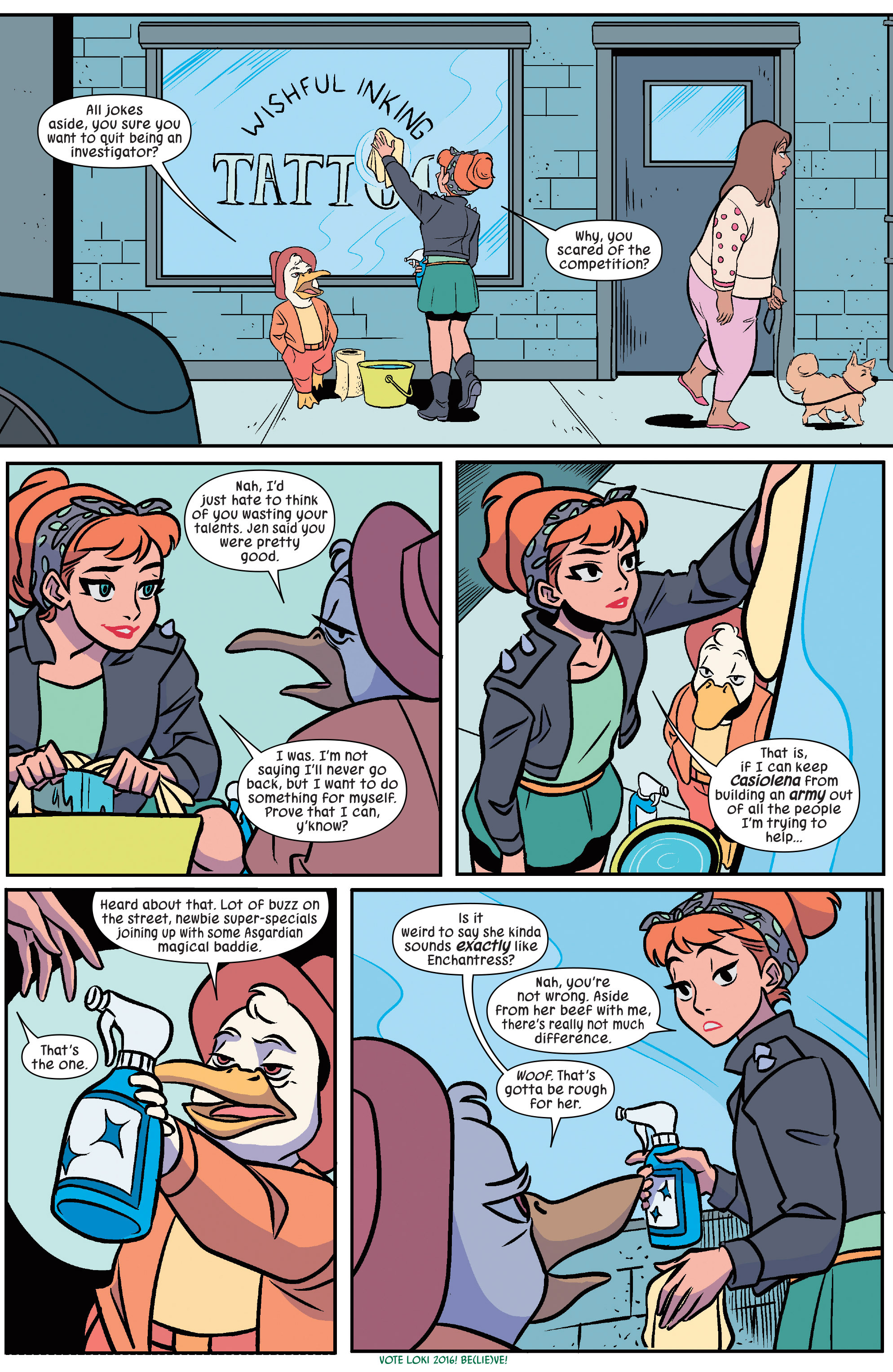 Read online Patsy Walker, A.K.A. Hellcat! comic -  Issue #4 - 7